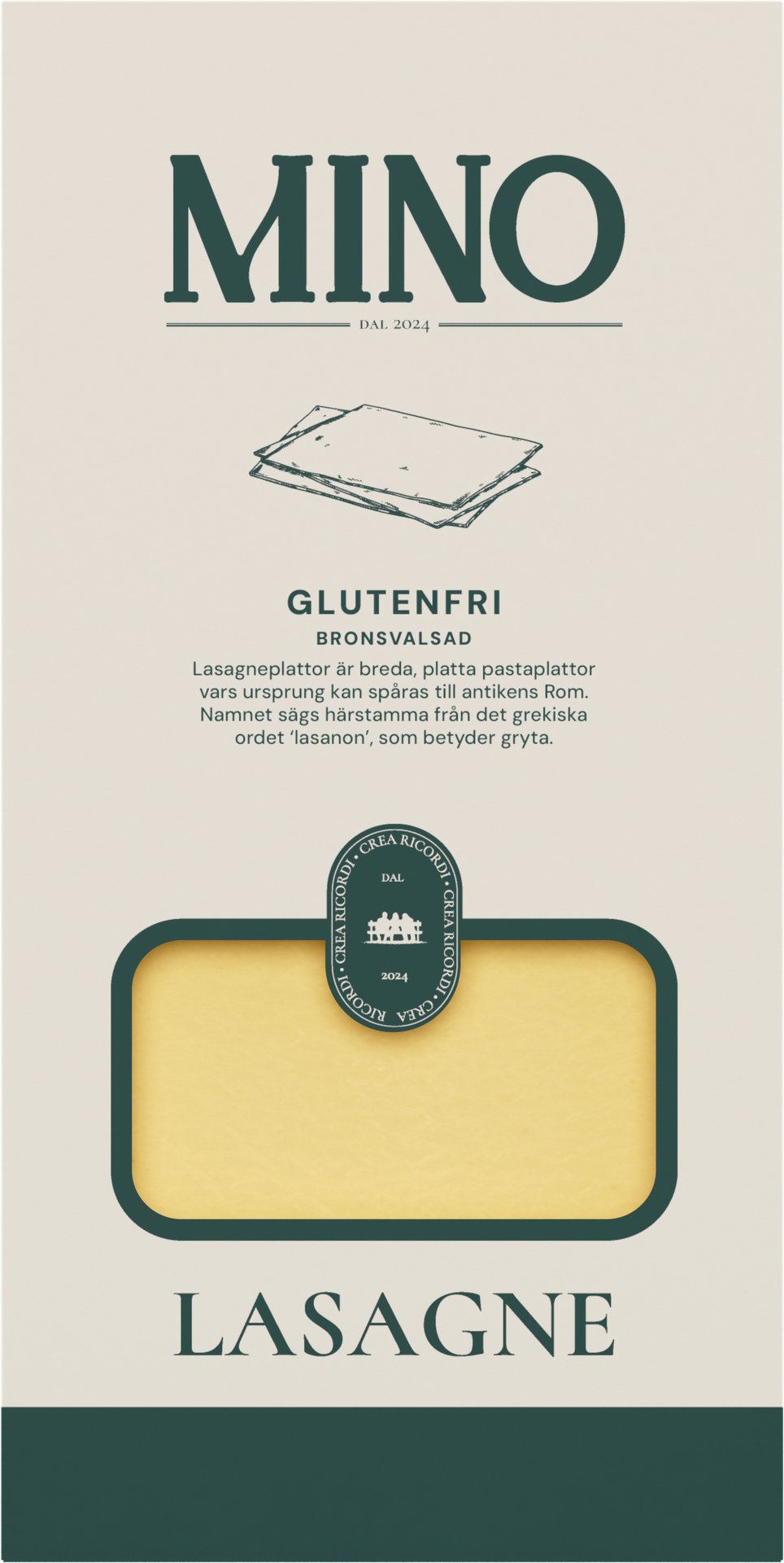 MINO Glutenfria Lasagneplattor 250 g