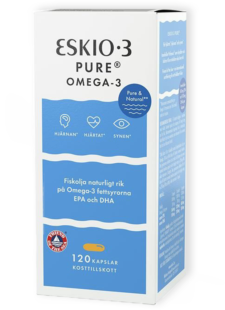 Eskio-3 Pure Omega-3 120 kapslar