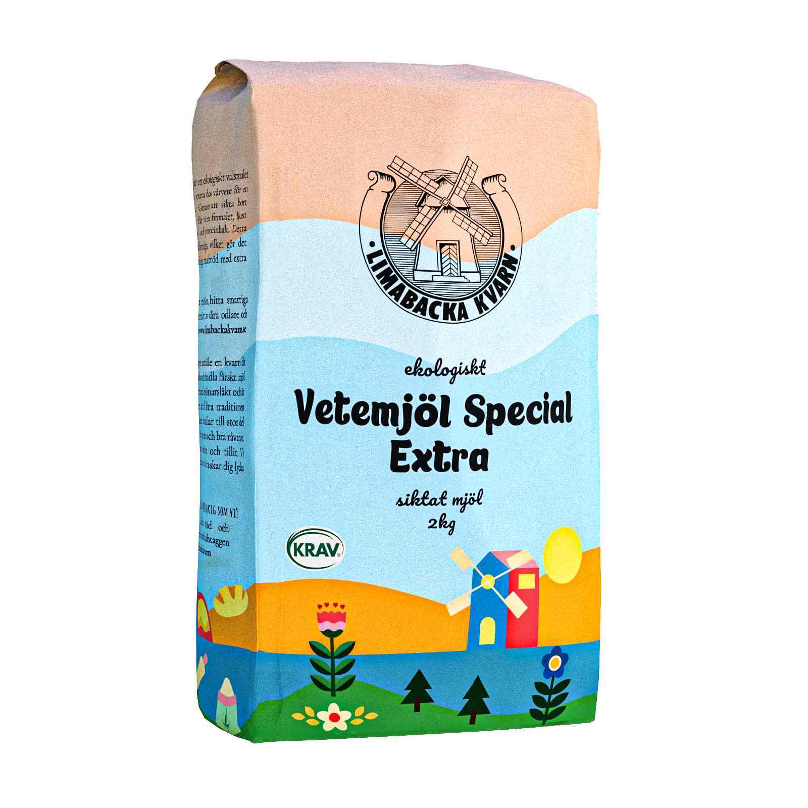 Limabacka Kvarn Vetemjöl Special Extra 2 kg