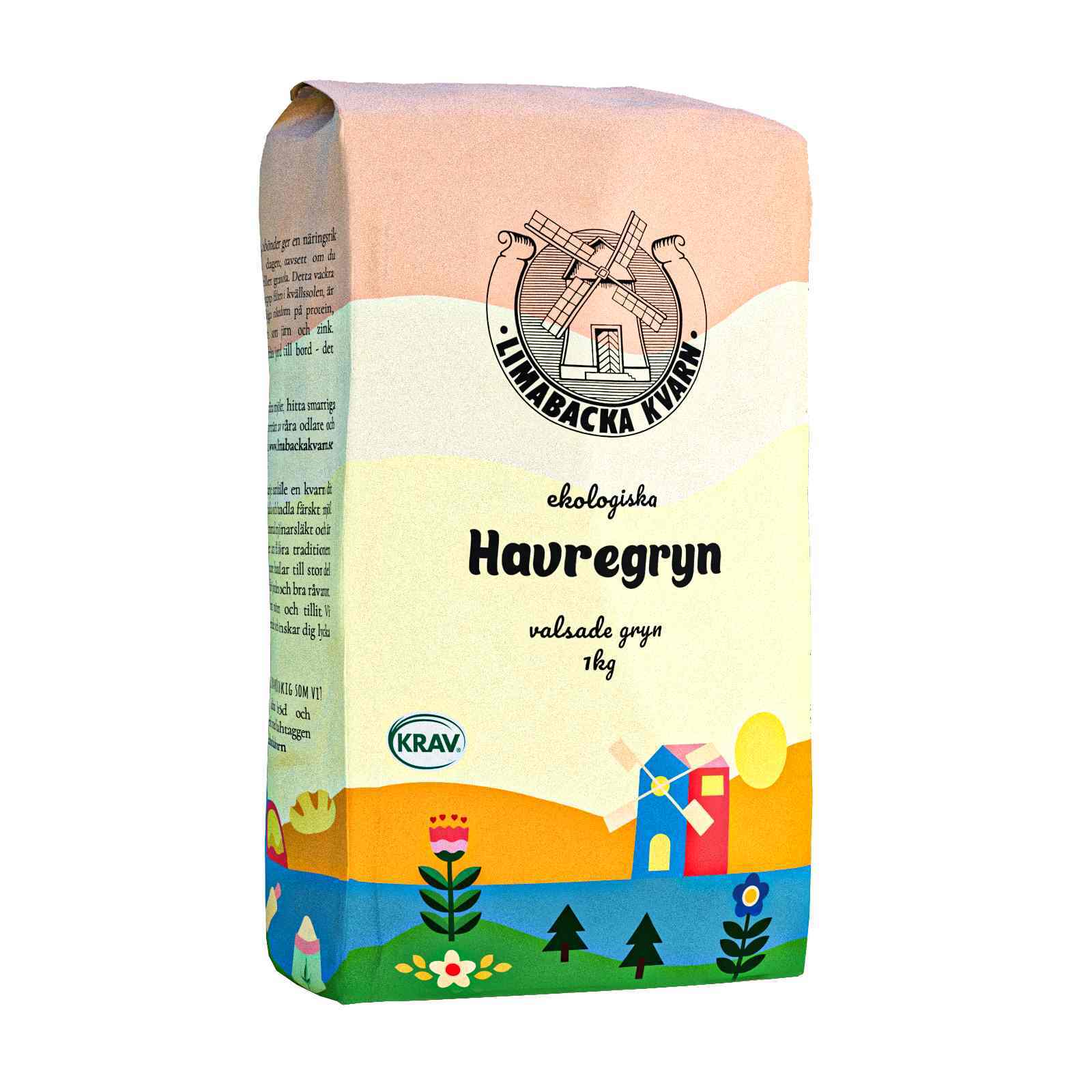 Limabacka Kvarn Havregryn 1 kg