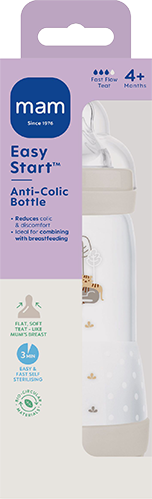 MAM Easy Start Anti-Colic Nappflaska 4+ Månader 320 ml - Olika färger