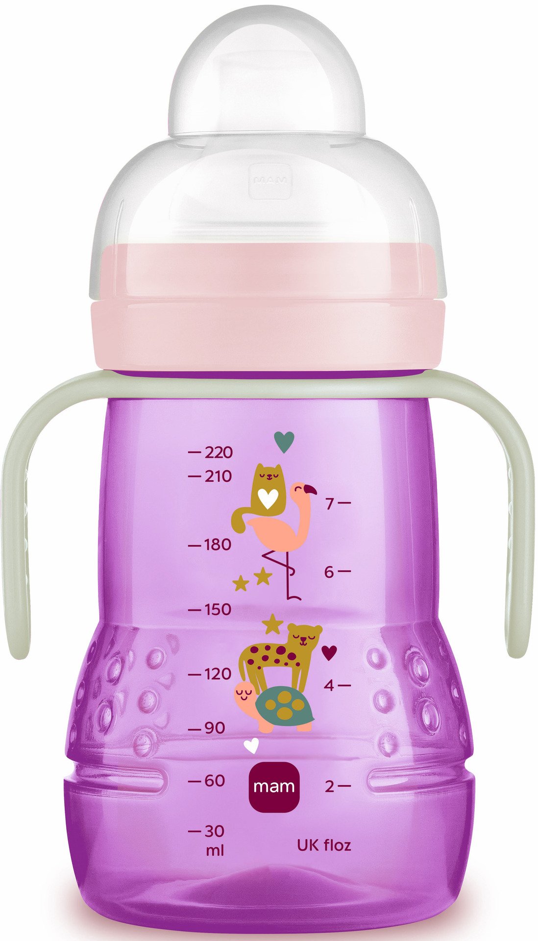 MAM Trainer Drickmugg +4 Månader 220 ml - Olika färger