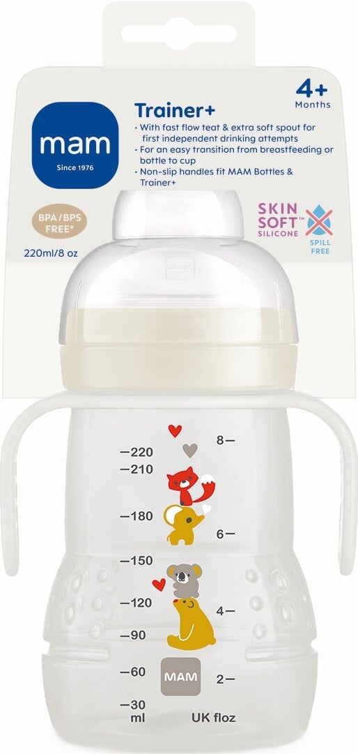 MAM Trainer Drickmugg +4 Månader 220 ml - Olika färger
