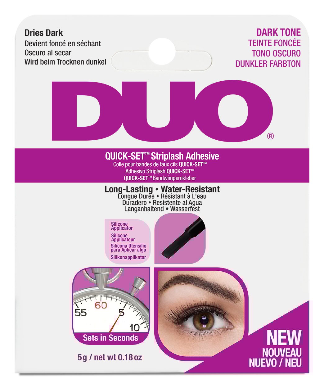 Ardell DUO Quick-set Brush-on Dark 5 g