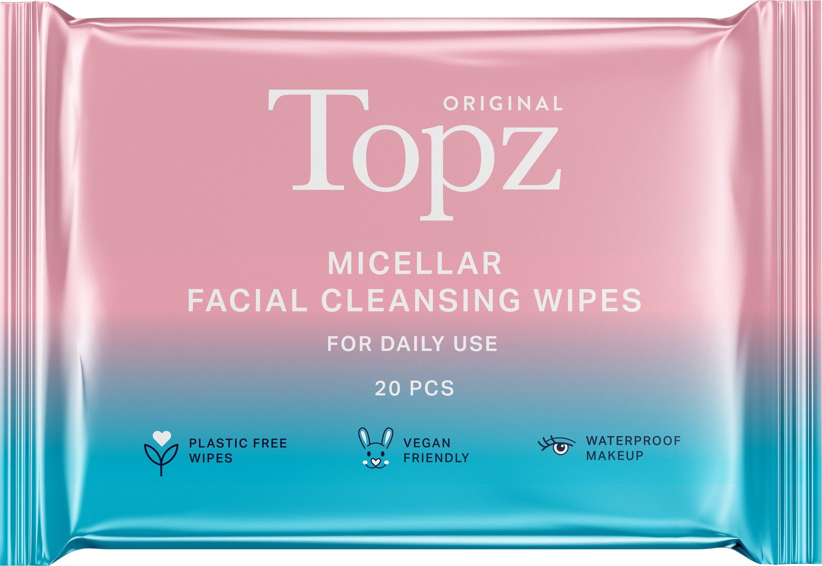 TOPZ Daily Cleansing Wipes Micellar 20 st