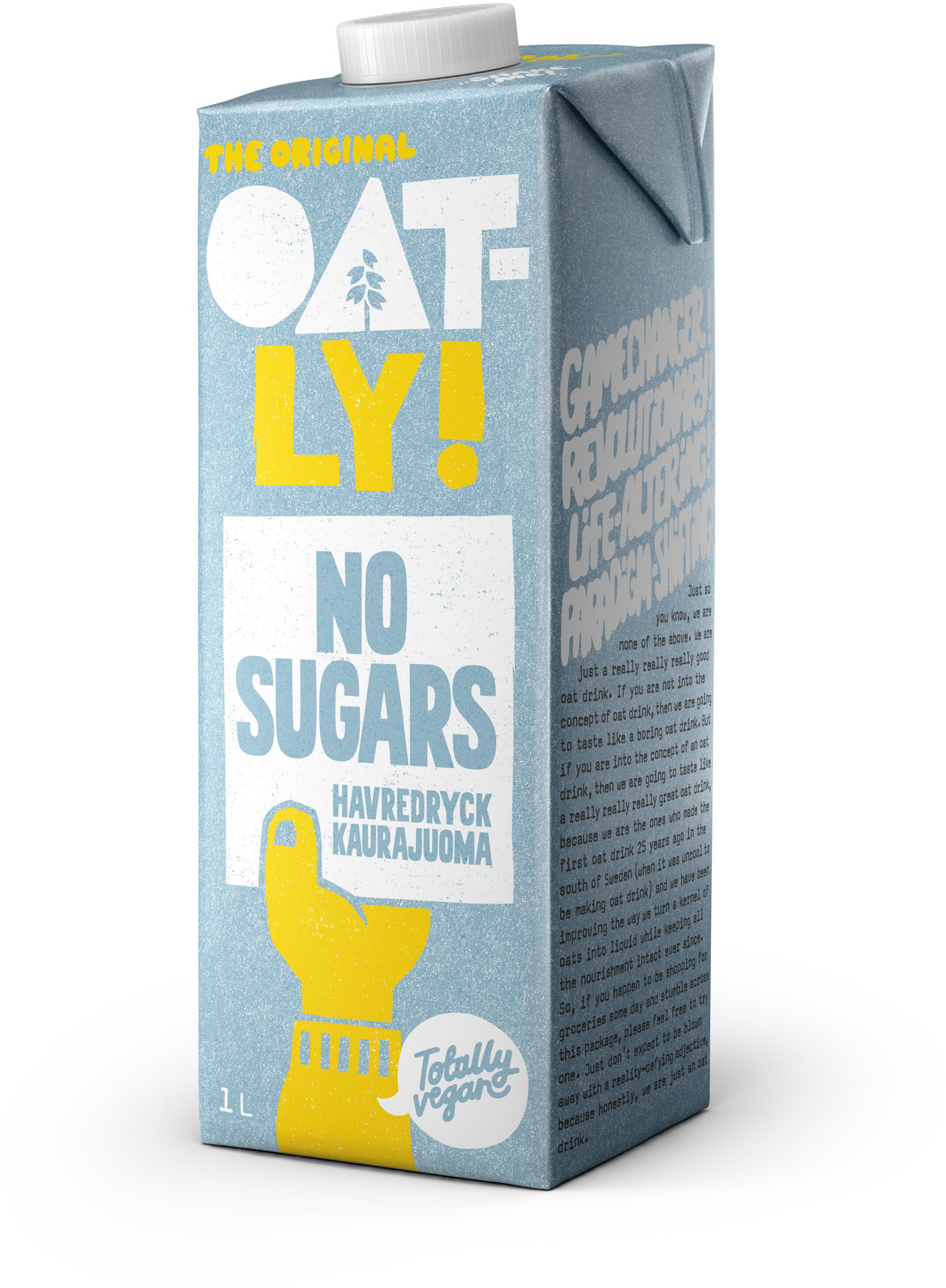 Oatly No Sugars Havredryck 1 liter
