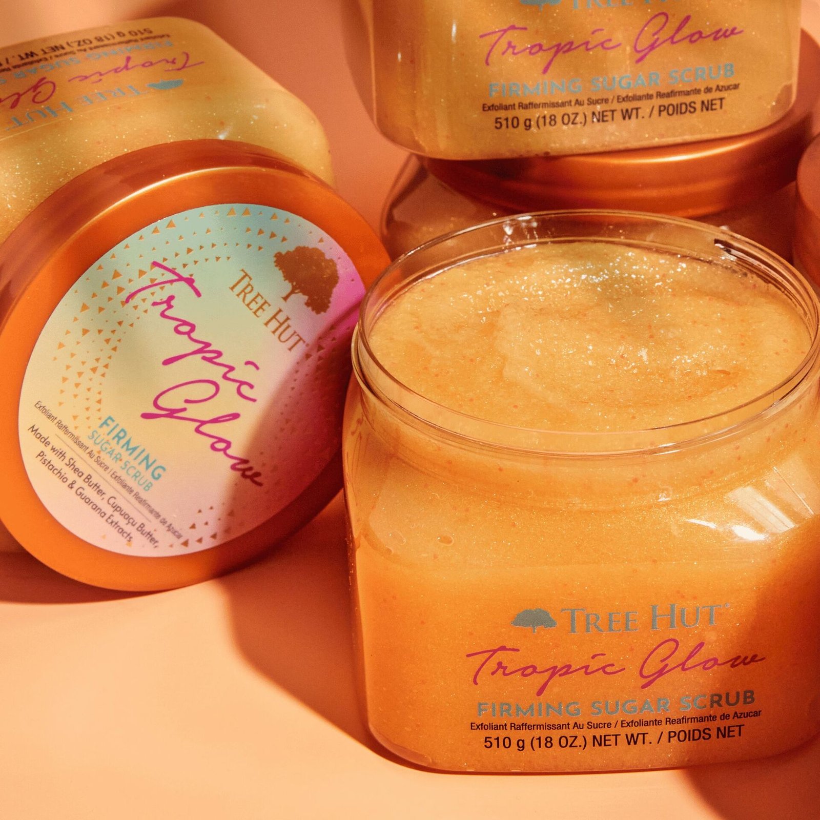 TREE HUT Firming Shea Sugar Scrub Tropic Glow 510g