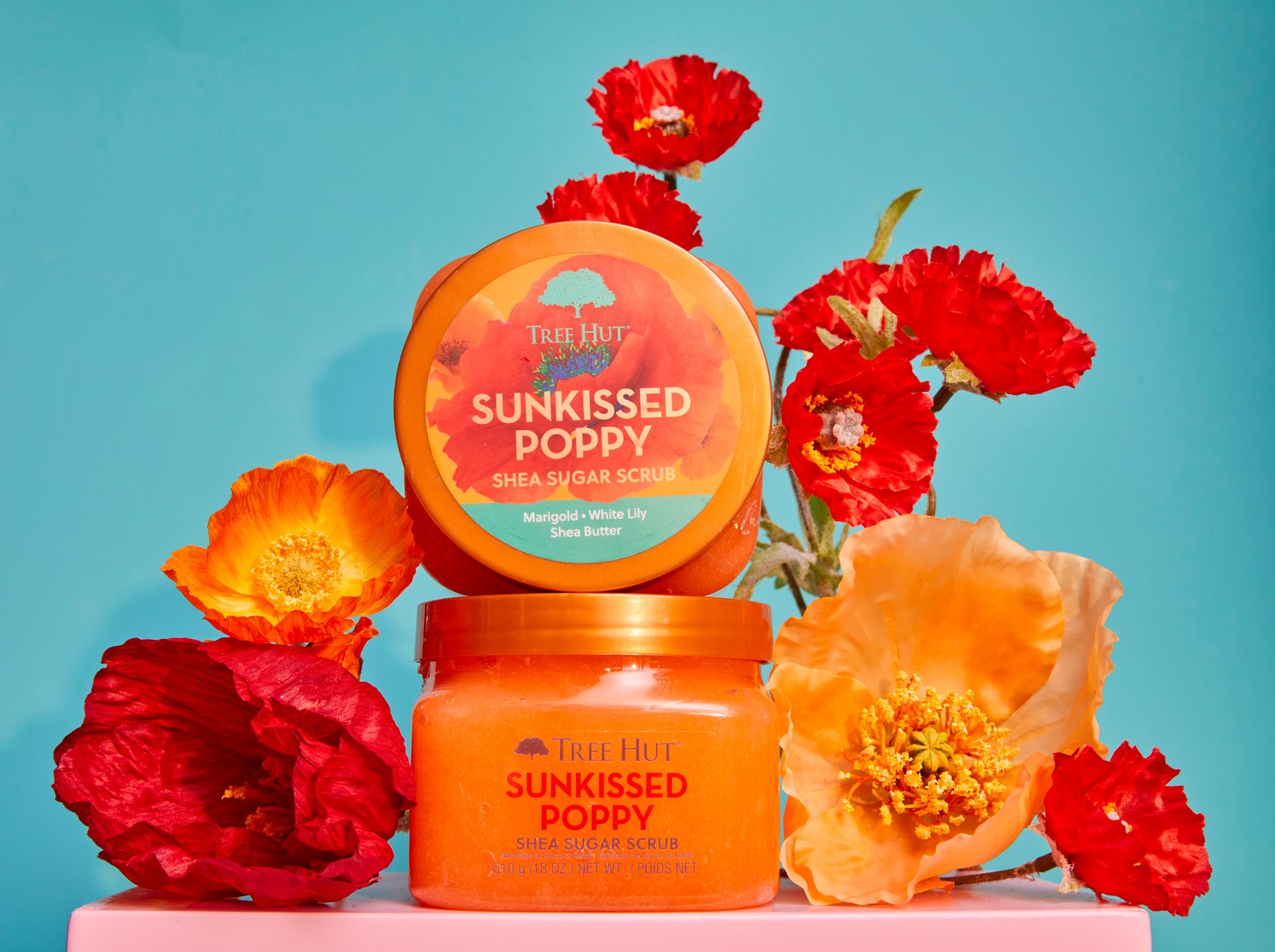 Tree Hut Shea Sugar Scrub Sunkissed Poppy 510 g