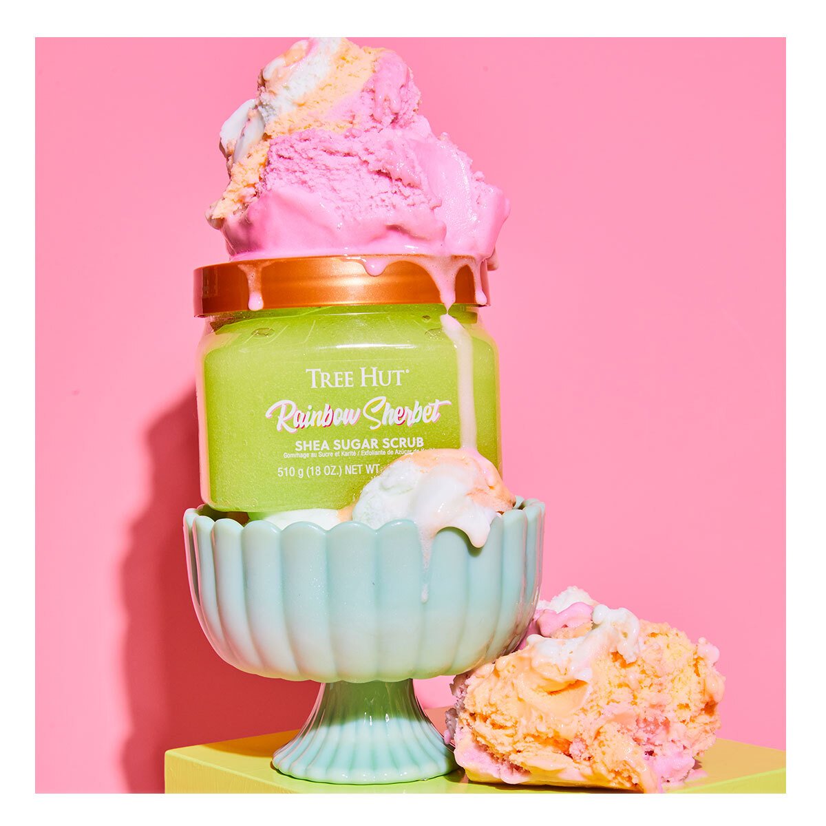 Tree Hut Shea Sugar Scrub Rainbow Sherbert 510 g