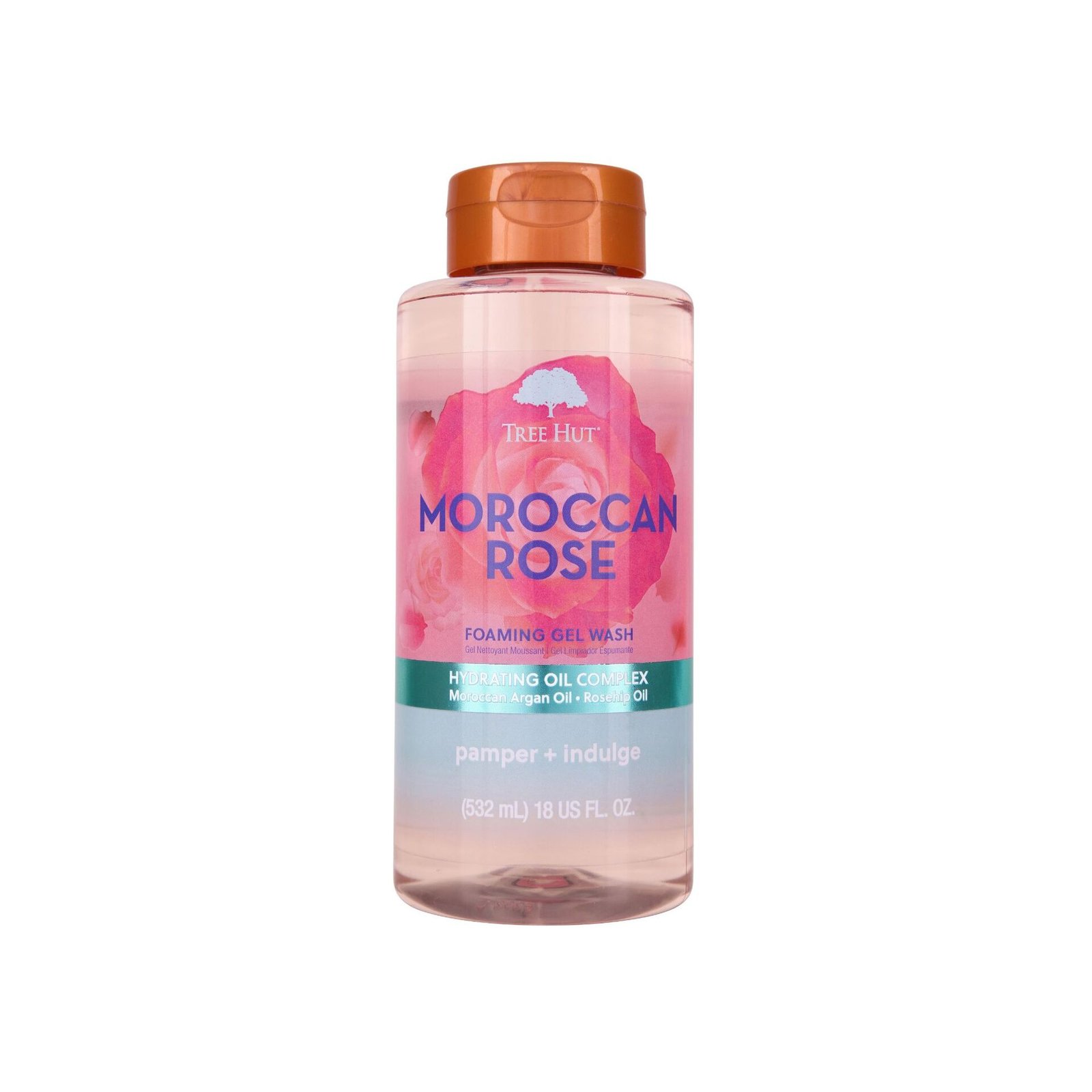 Tree Hut Foaming Gel Wash Moroccan Rose 532 ml