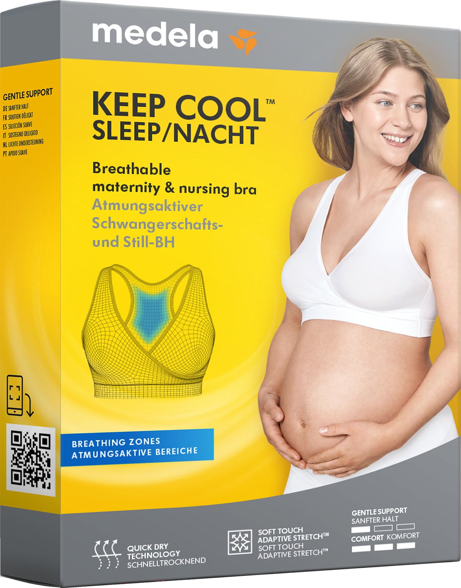 Medela Keep Cool Natt & Amnings-BH Medium Vit 1 st