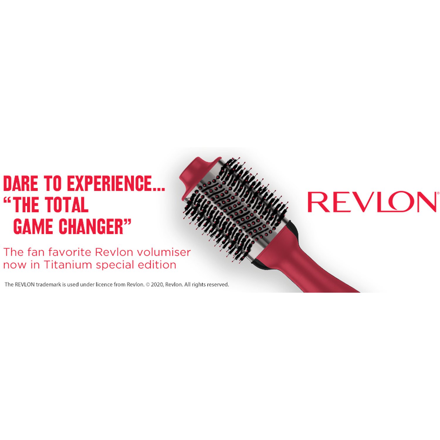 REVLON One-Step Hair Dryer & Volumiser Titanium