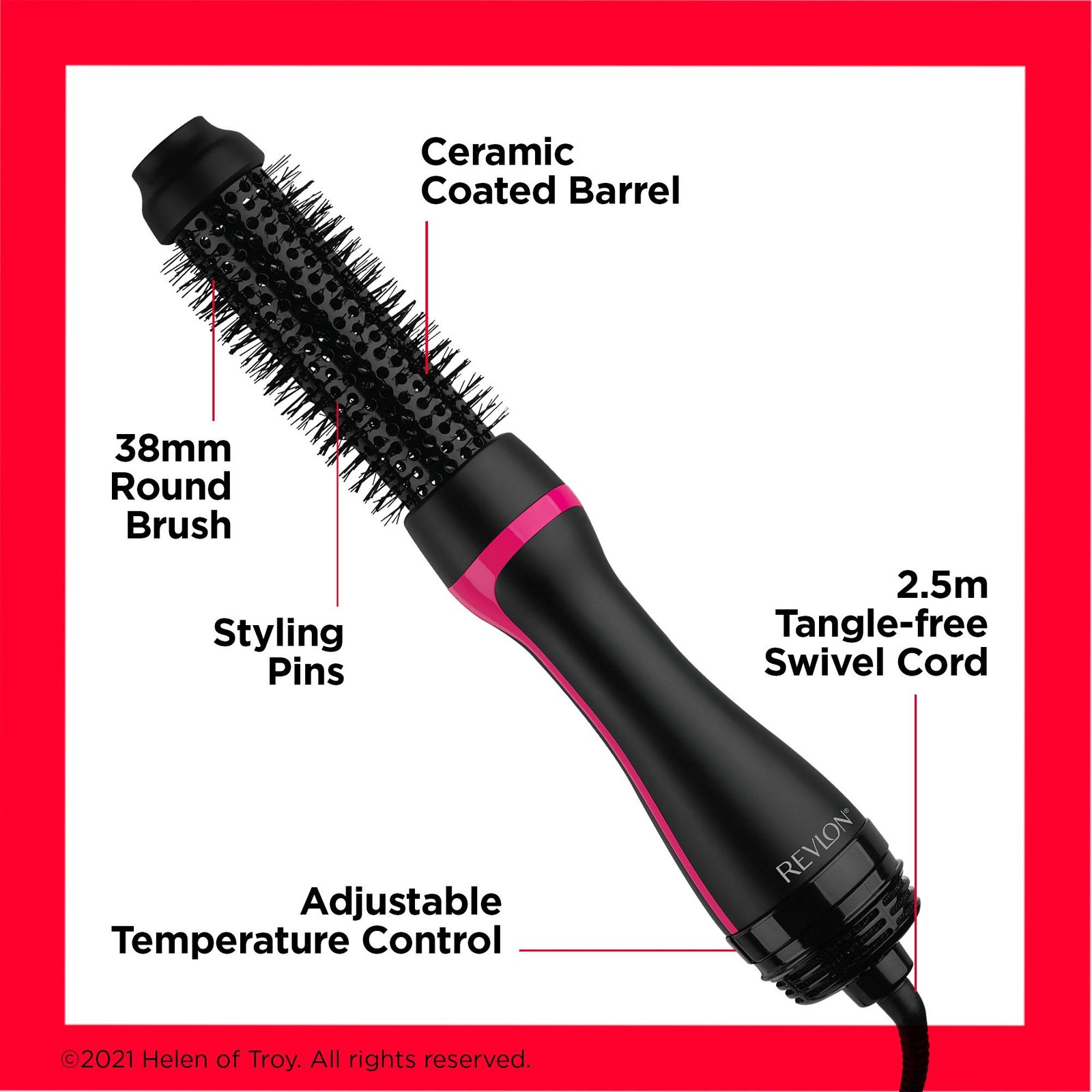 REVLON One-Step Round Brush Dryer & Styler Booster 1st