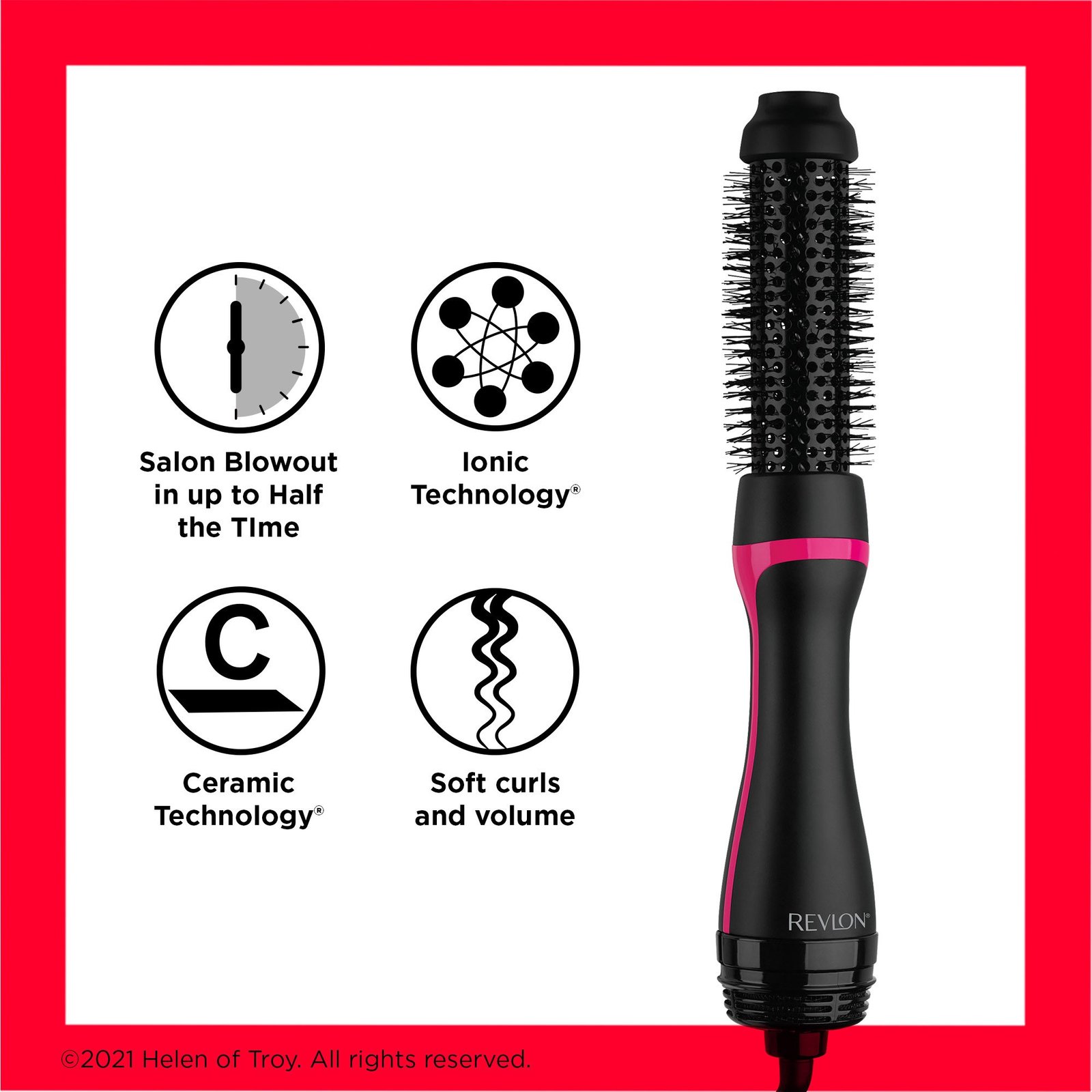 REVLON One-Step Round Brush Dryer & Styler Booster 1st