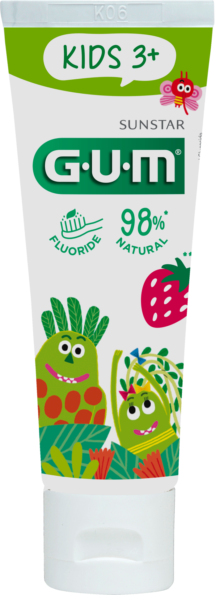 GUM Kids Tandkräm 3+ 50 ml