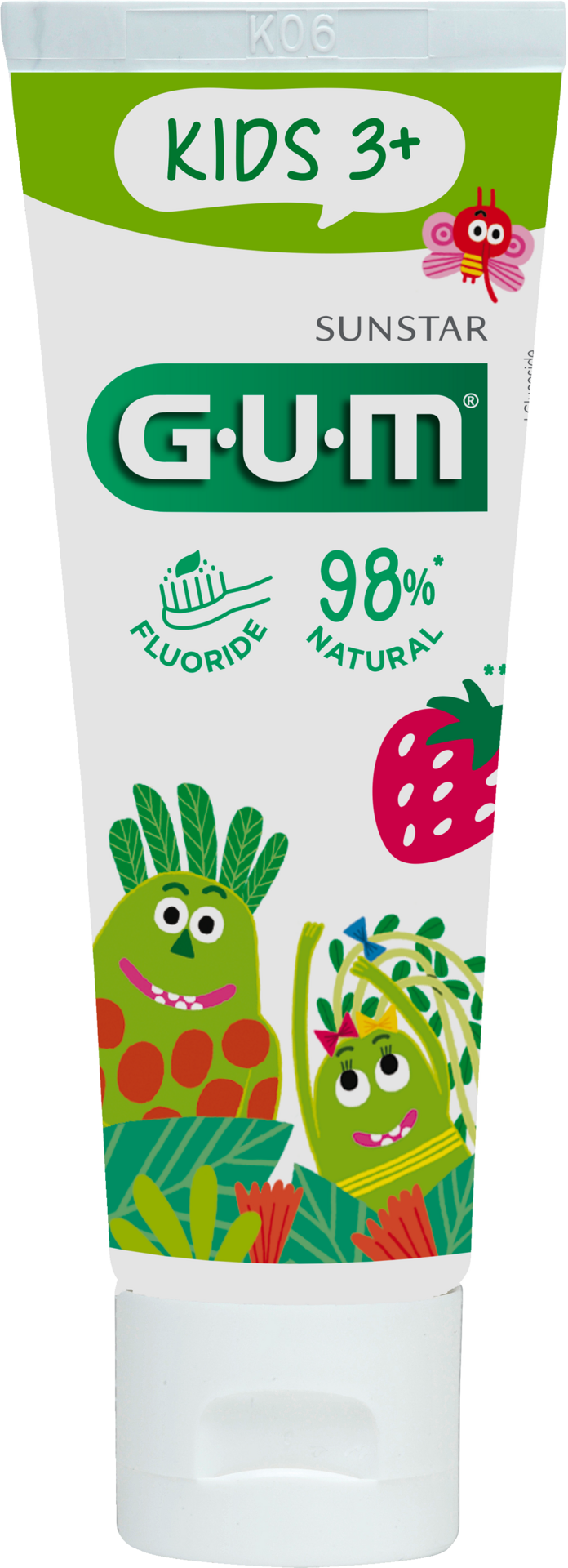 GUM Kids Tandkräm 3+ 50 ml