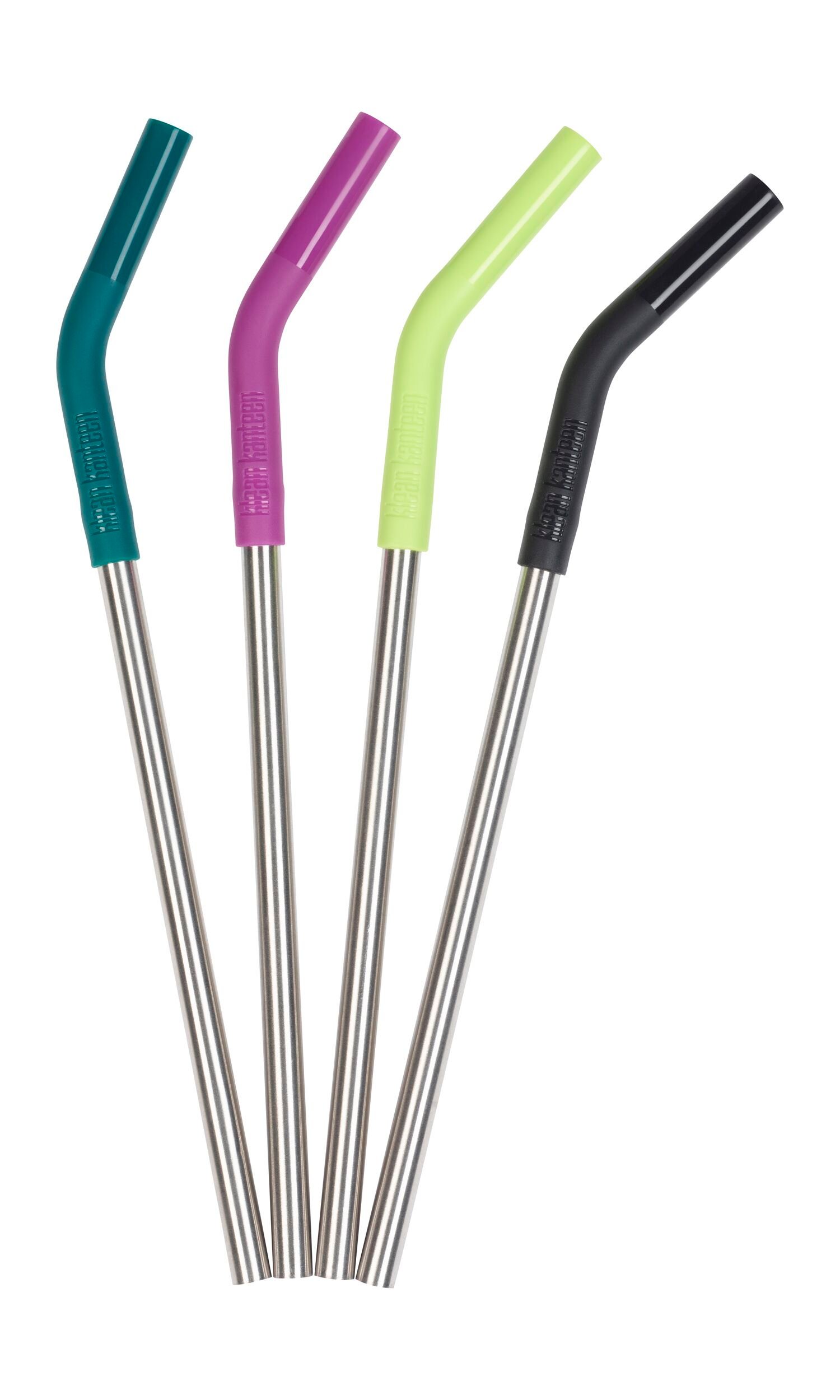 Klean Kanteen Straw 8mm Multi Color 4-pack
