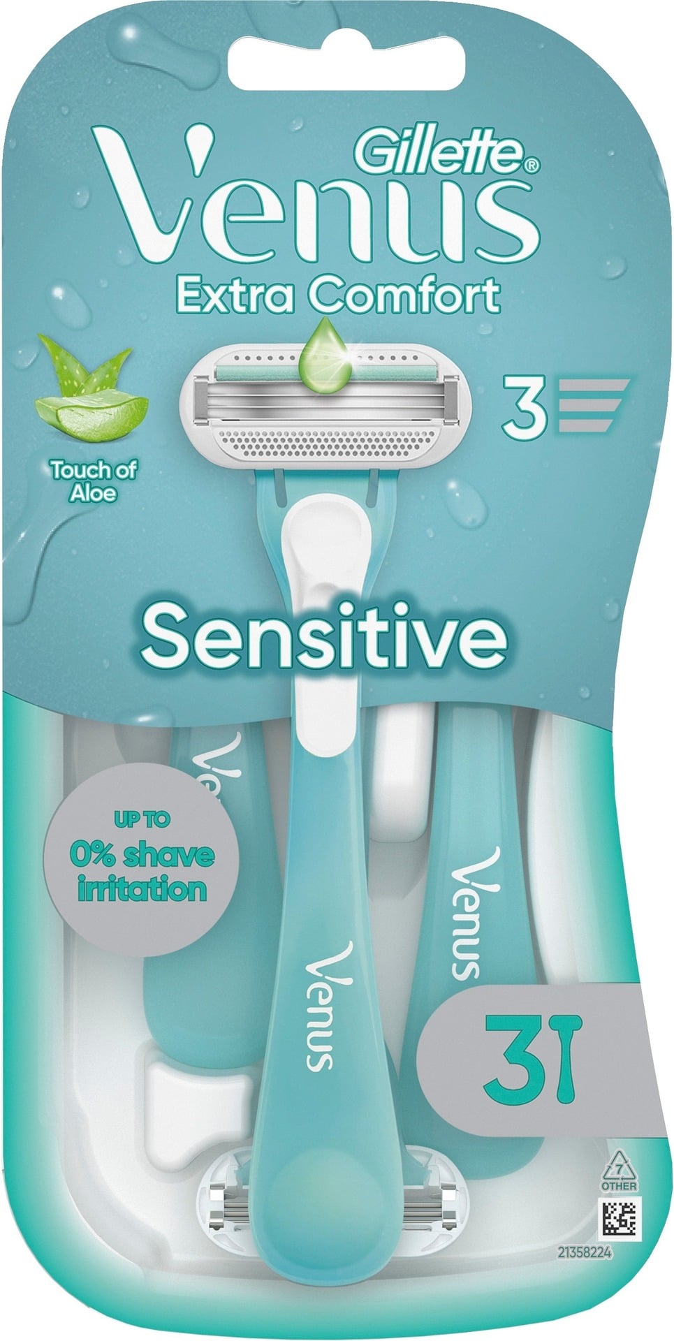 Gillette Venus Sensitive Engångsrakhyvlar 3 st