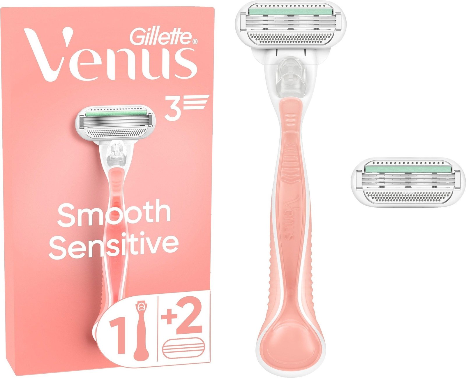 Gillette Venus Smooth Sensitive Pink H+2