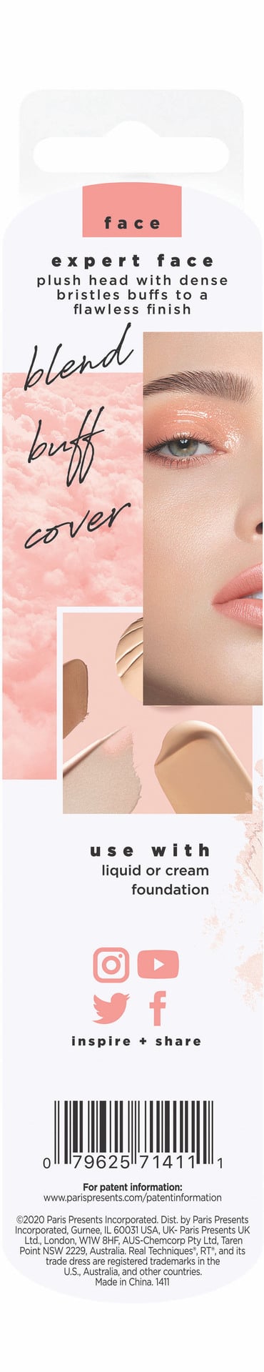 REAL TECHNIQUES Expert Face Brush 1 st