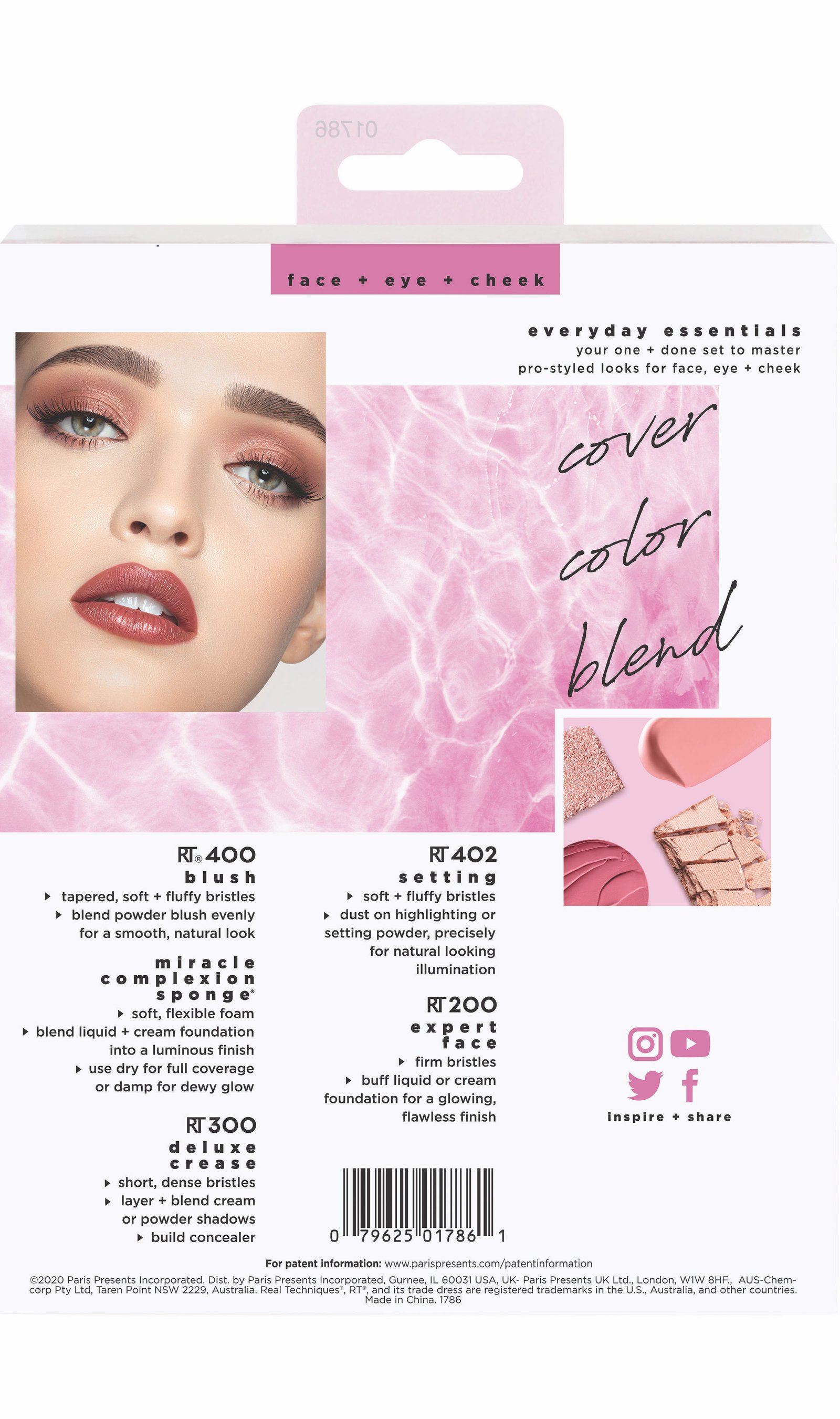 REAL TECHNIQUES Everyday Essentials 1 set