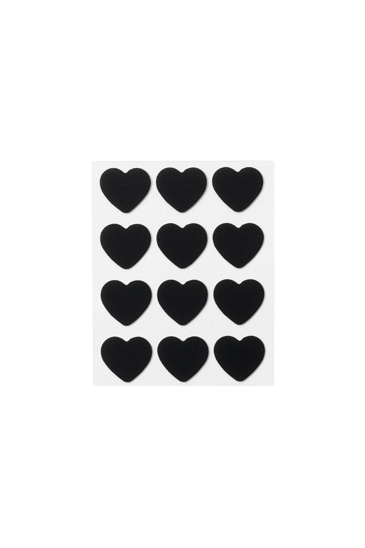Peggy World Blemish Patches Hearts and Stars Black 24 st