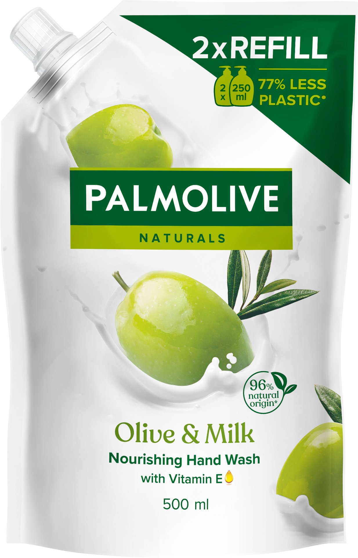 Palmolive Naturals Milk & Olive Handtvål Refill 500 ml