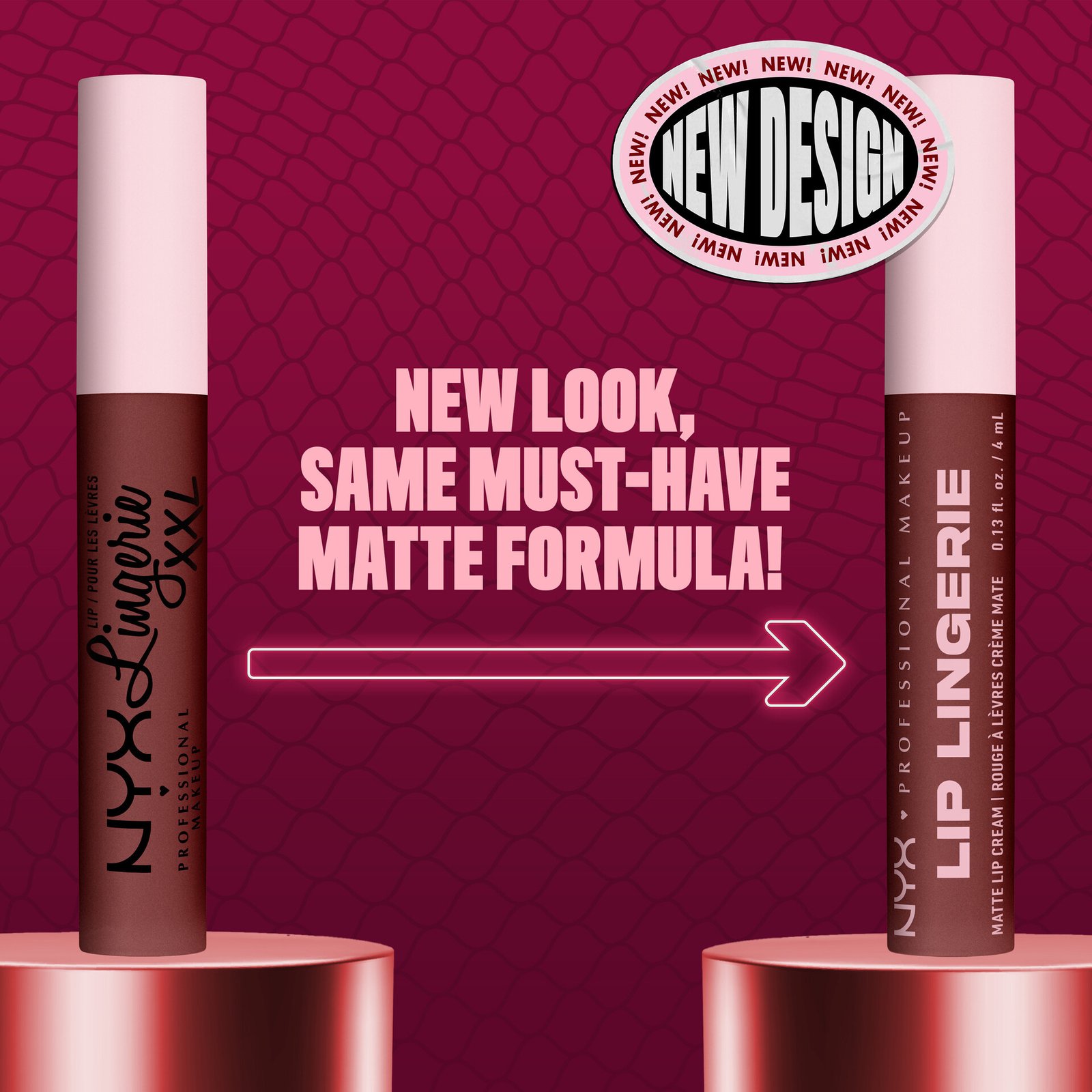 NYX Professional Makeup Lip Lingerie XXL 09 Deep Mesh 4 ml