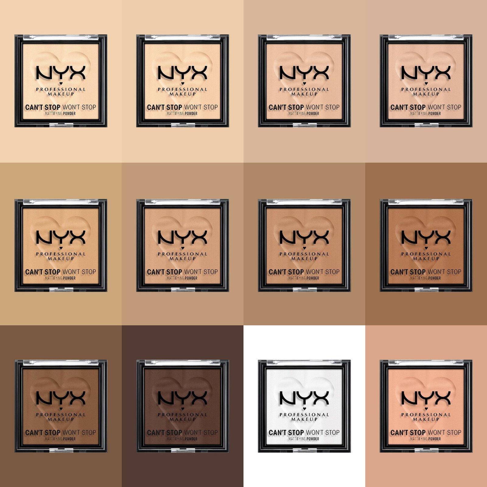NYX Professional Makeup Can’t Stop Won’t Stop Mattifying Powder 1 Fair 6g