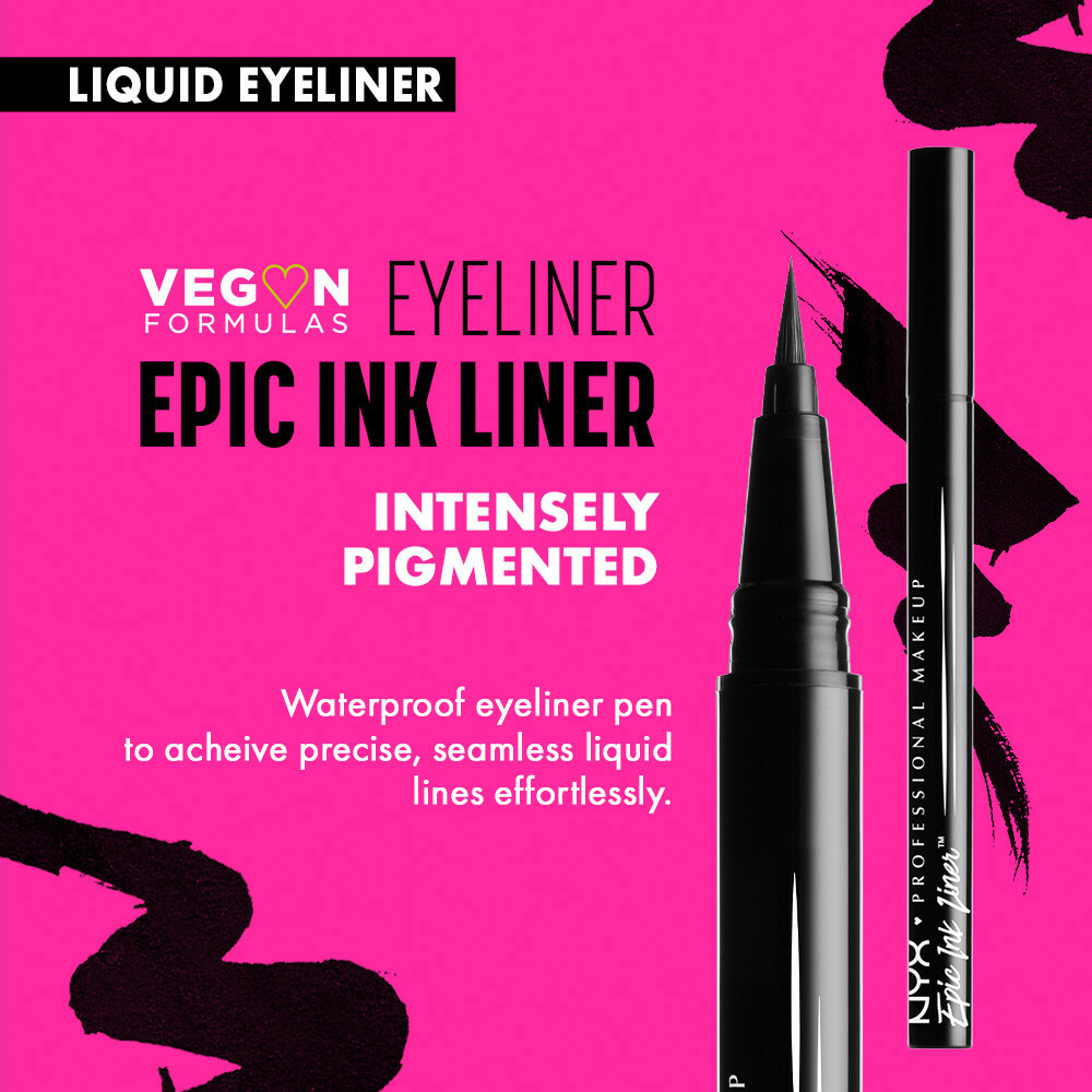 NYX Professional Makeup Epic Ink Liner 1 Black 1 ml
