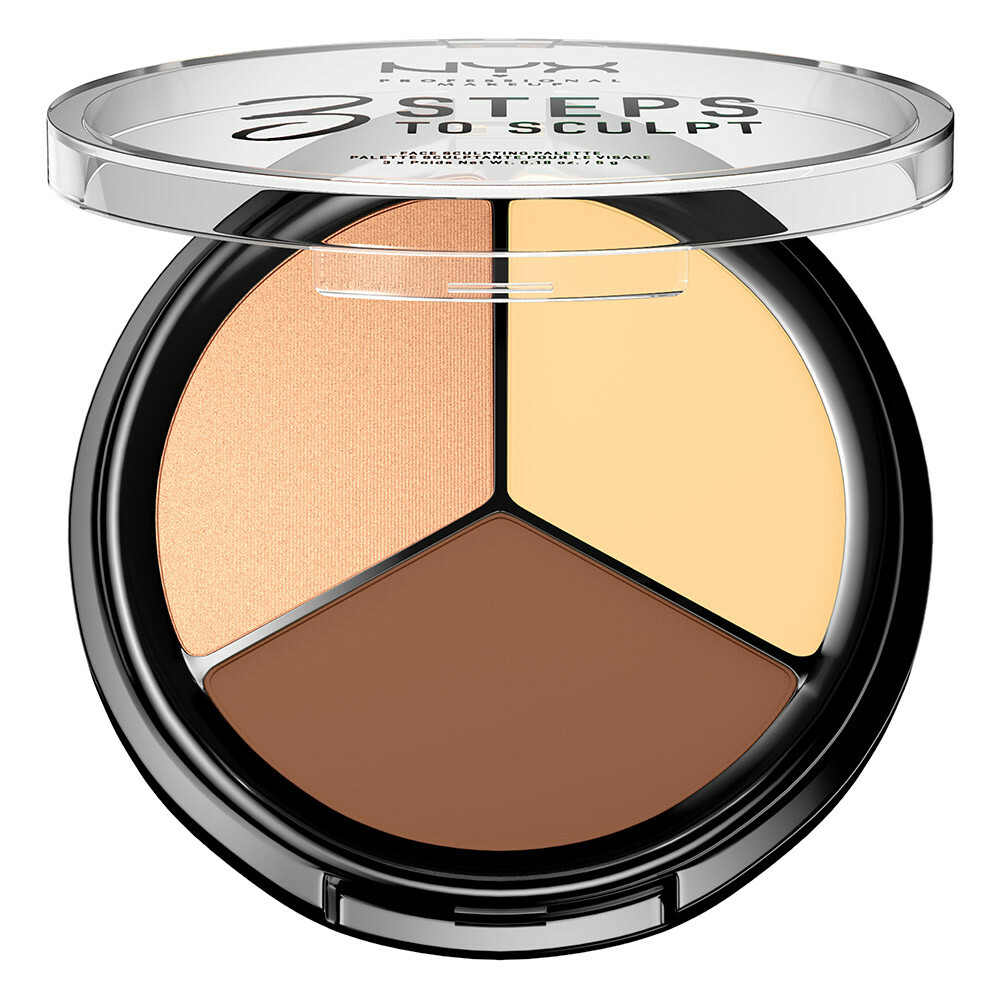 NYX Professional Makeup 3 Step To Sculp 2 Light 15g