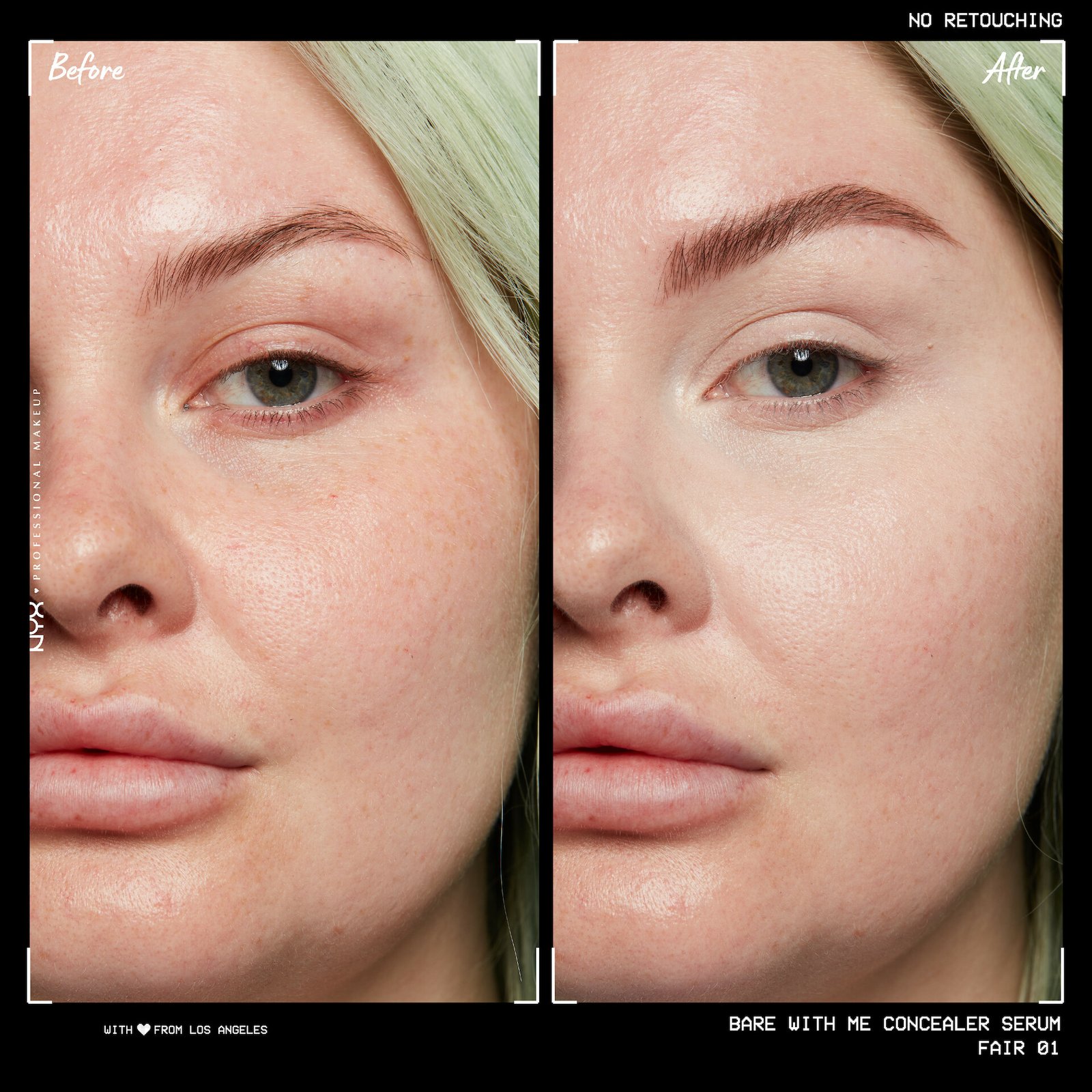 NYX Professional Makeup Bare With Me Concealer Serum 1 Fair 9,6 ml