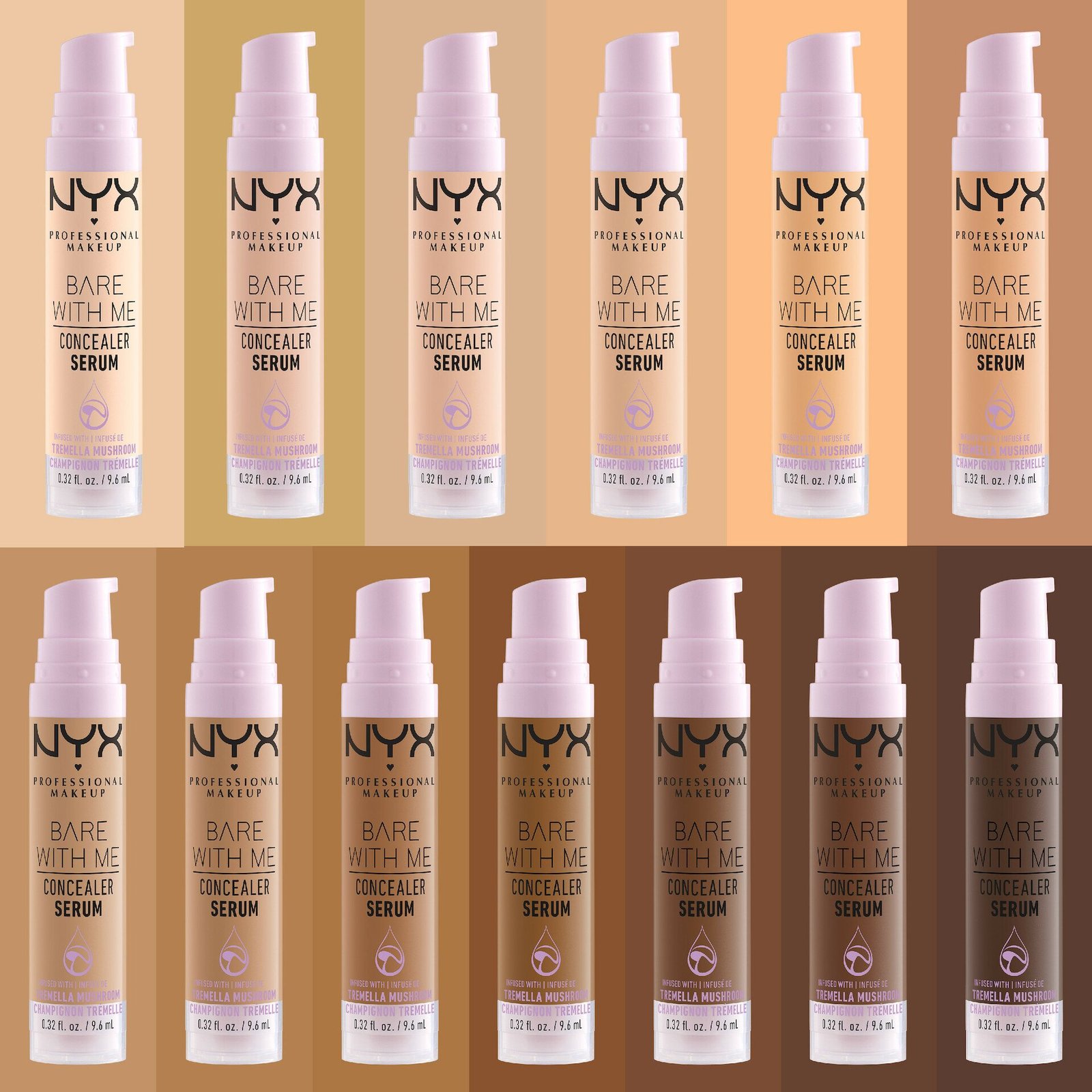 NYX Professional Makeup Bare With Me Concealer Serum 1 Fair 9,6 ml