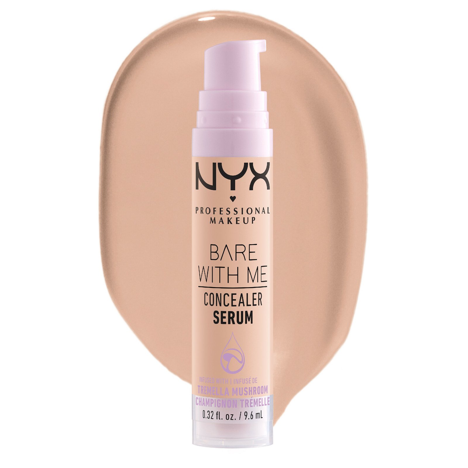 NYX Professional Makeup Bare With Me Concealer Serum 2 Light 9,6 ml