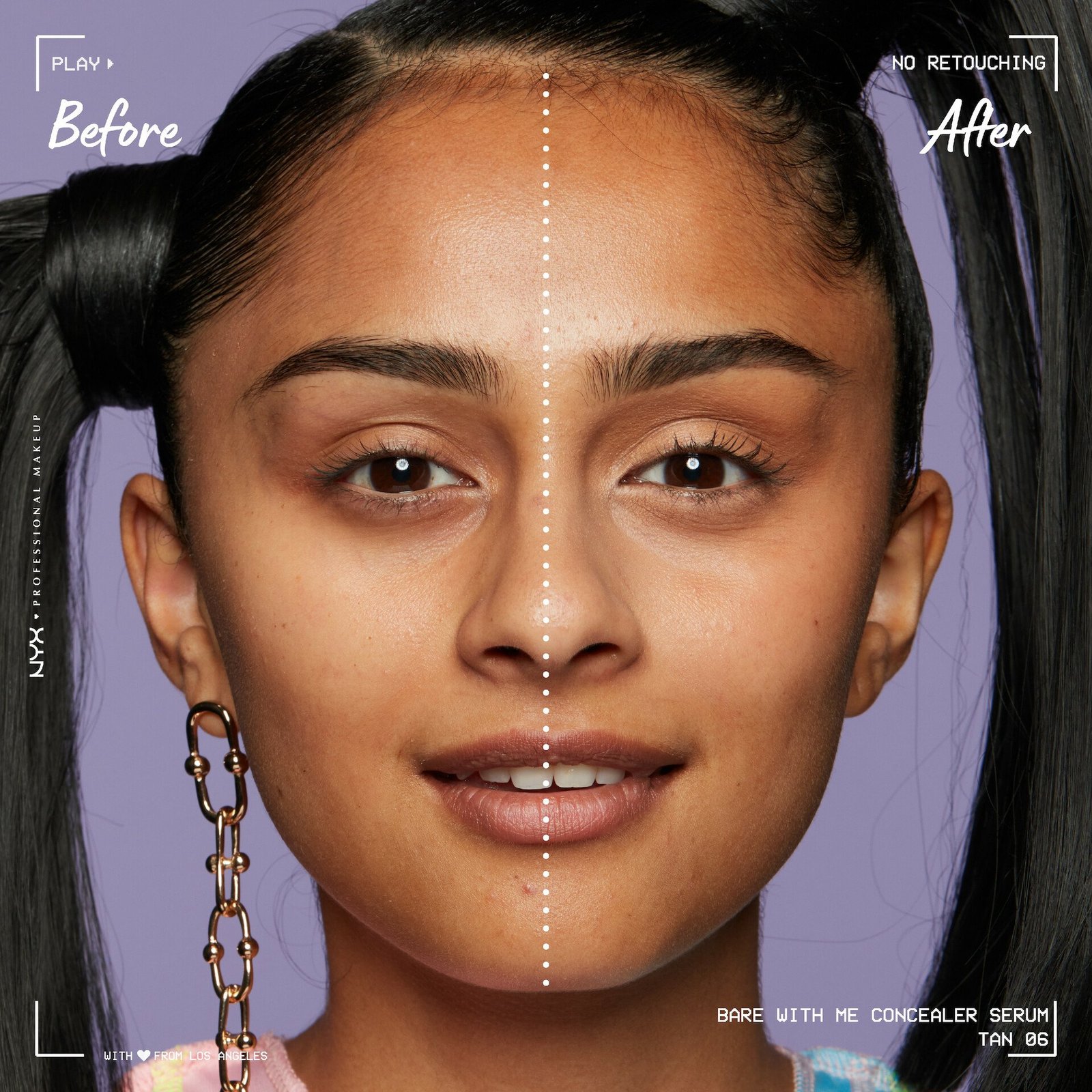 NYX Professional Makeup Bare With Me Concealer Serum 6 Tan 9,6 ml