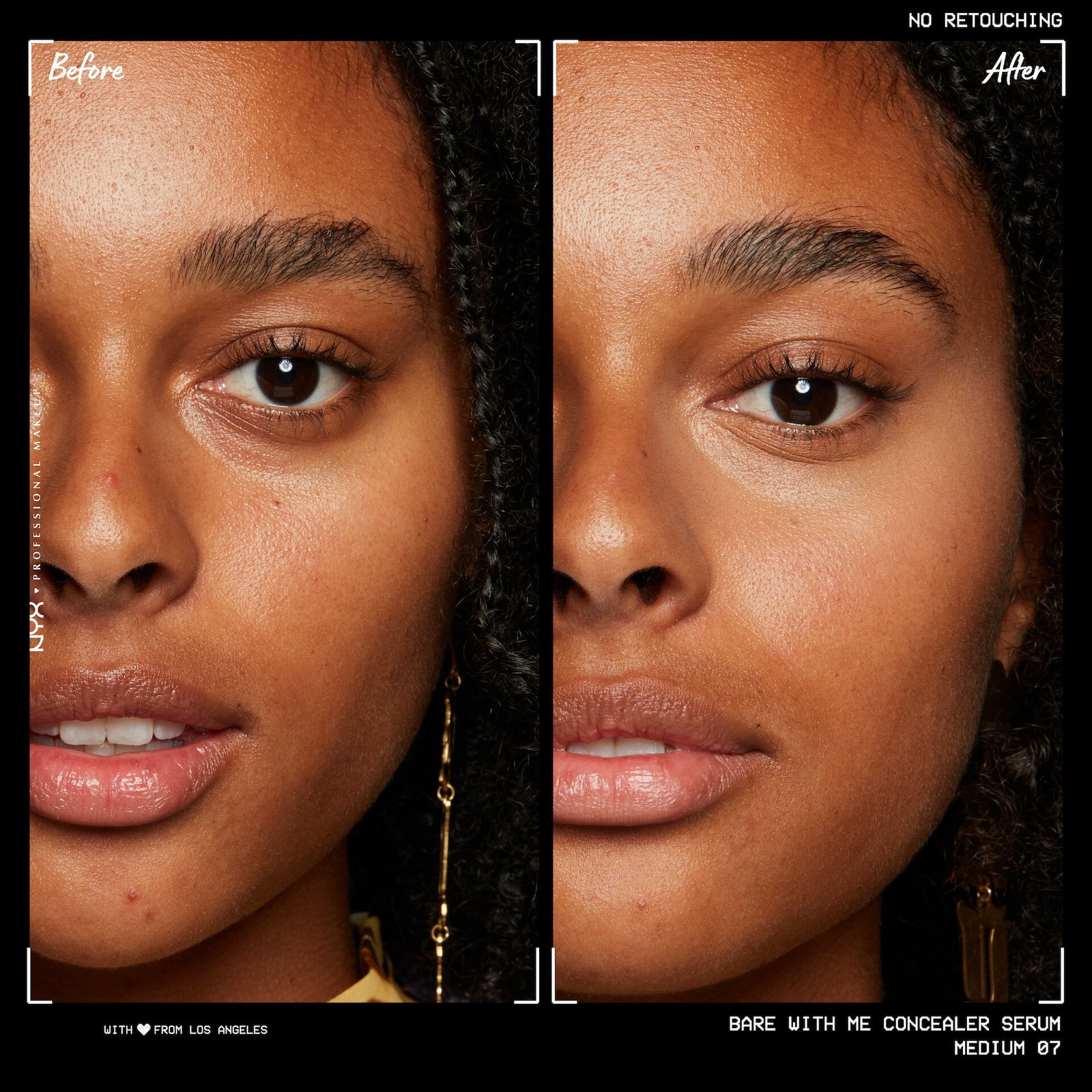 NYX Professional Makeup Bare With Me Concealer Serum 7 Medium 9,6 ml