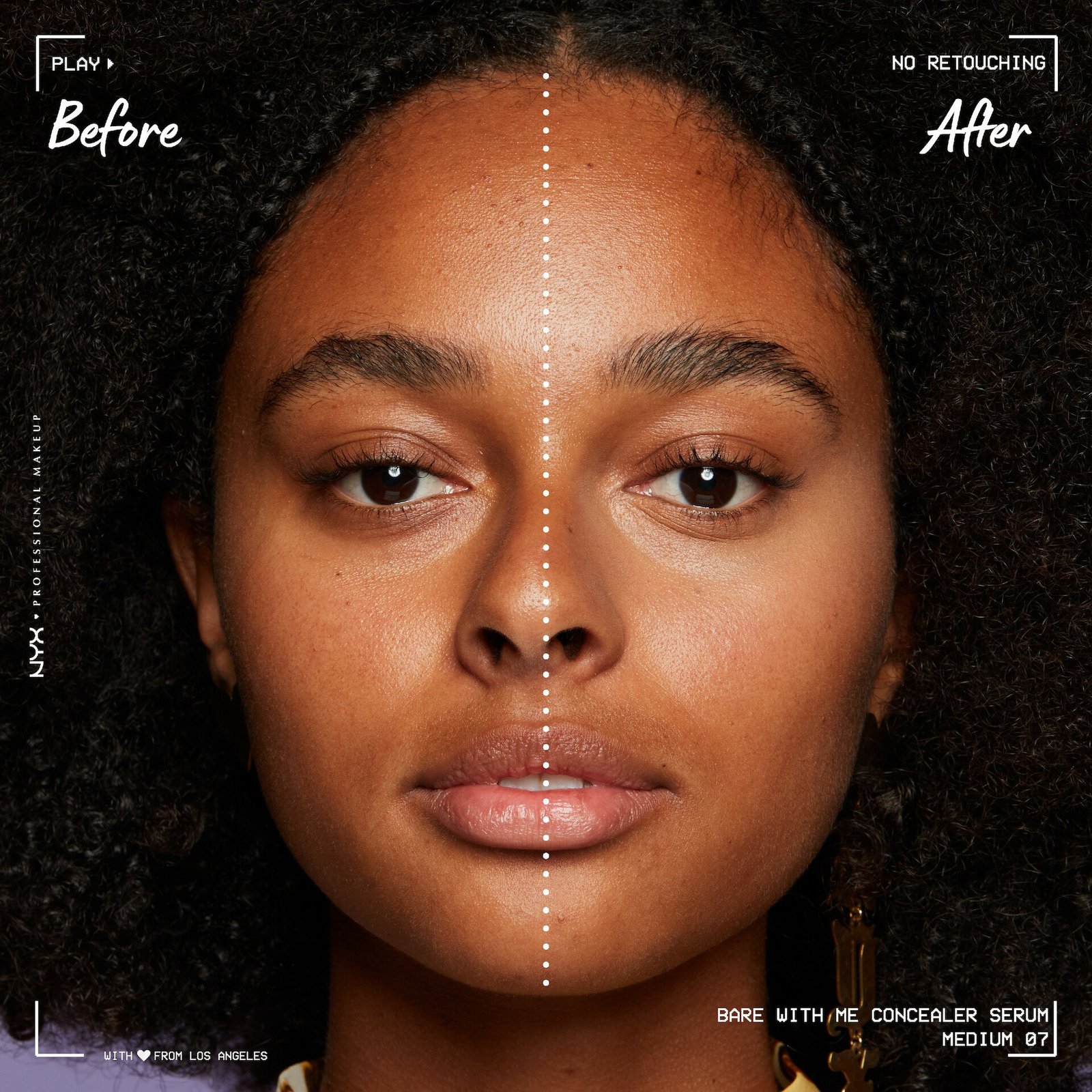 NYX Professional Makeup Bare With Me Concealer Serum 7 Medium 9,6 ml