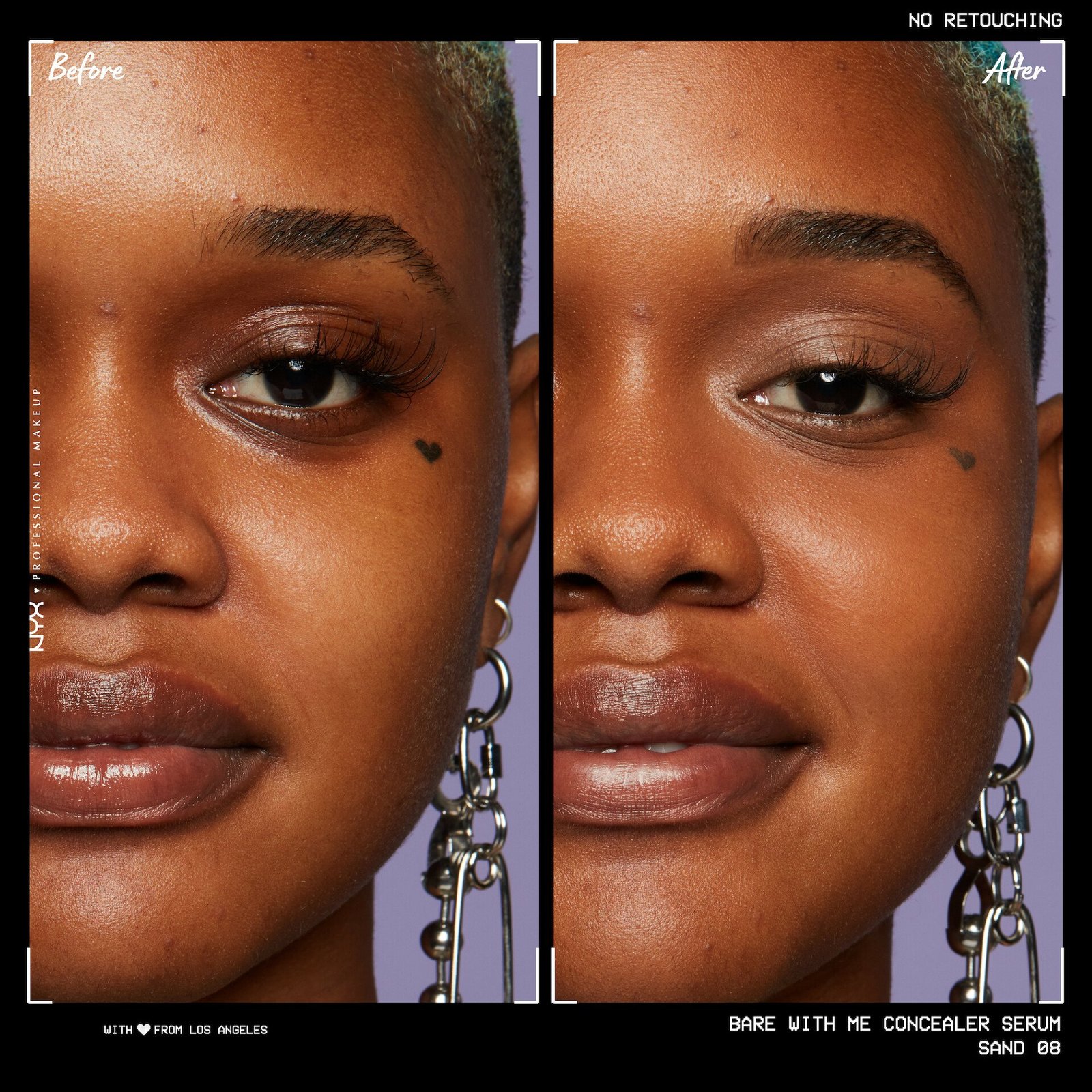 NYX Professional Makeup Bare With Me Concealer Serum 8 Sand 9,6 ml