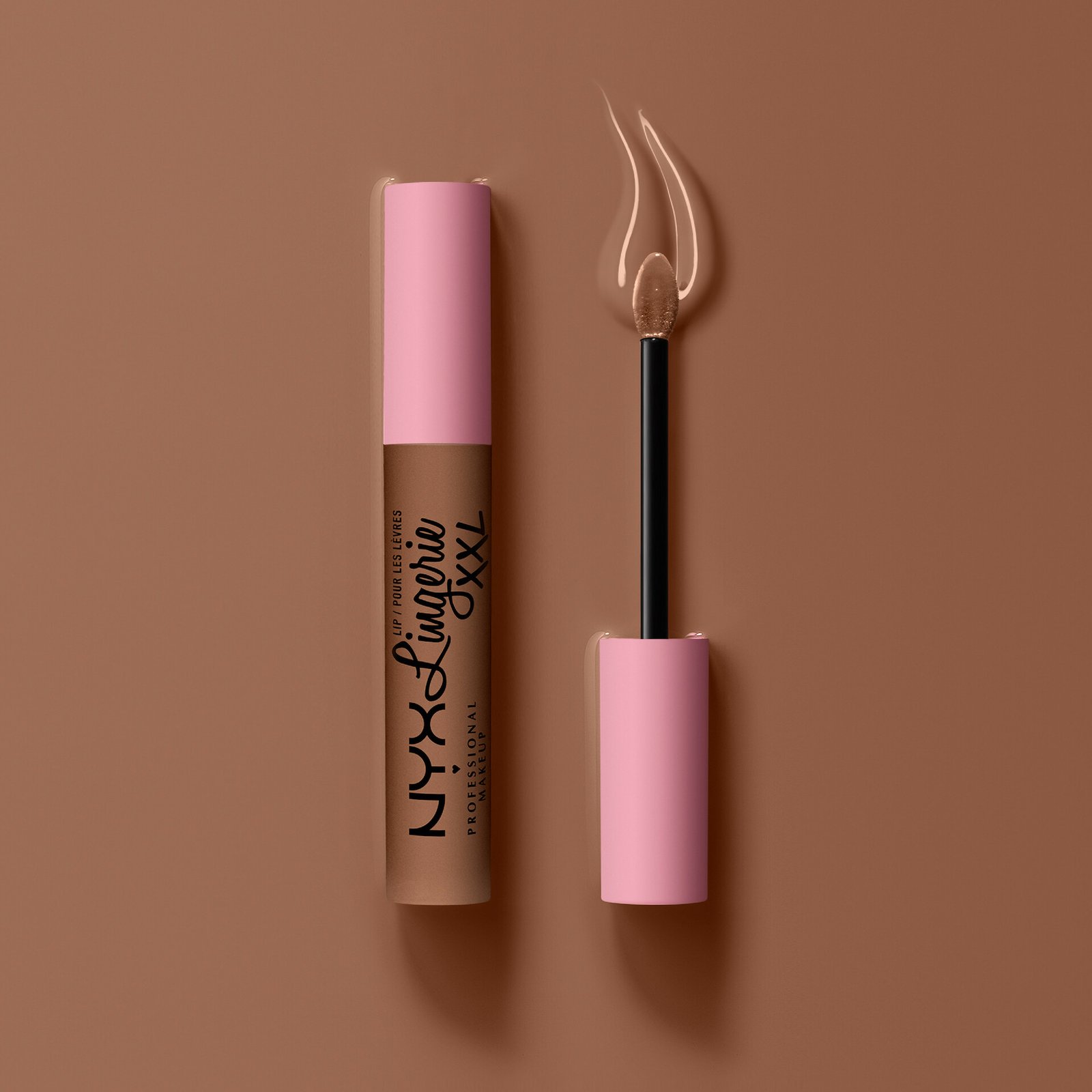 NYX Professional Makeup Lip Lingerie XXL Matte Liquid Lipstick 29 Hot Caramelo 4 ml
