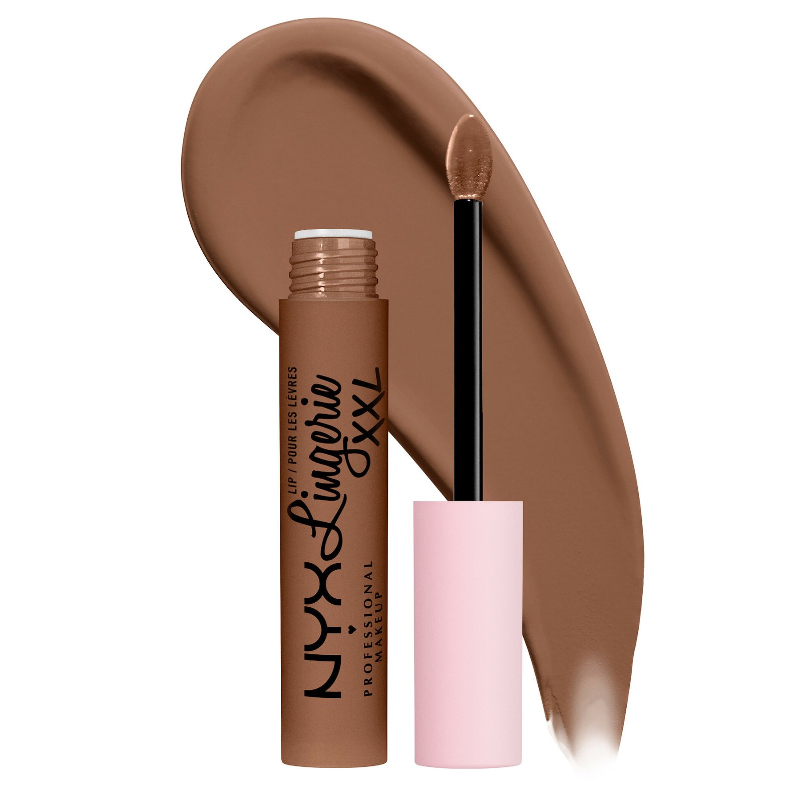 NYX Professional Makeup Lip Lingerie XXL Matte Liquid Lipstick 29 Hot Caramelo 4 ml