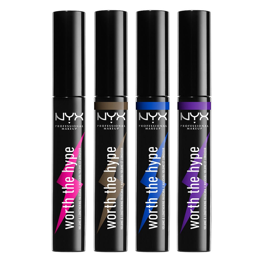 NYX Professional Makeup Worth The Hype Volumizing & Lengthening Mascara Black 7 ml