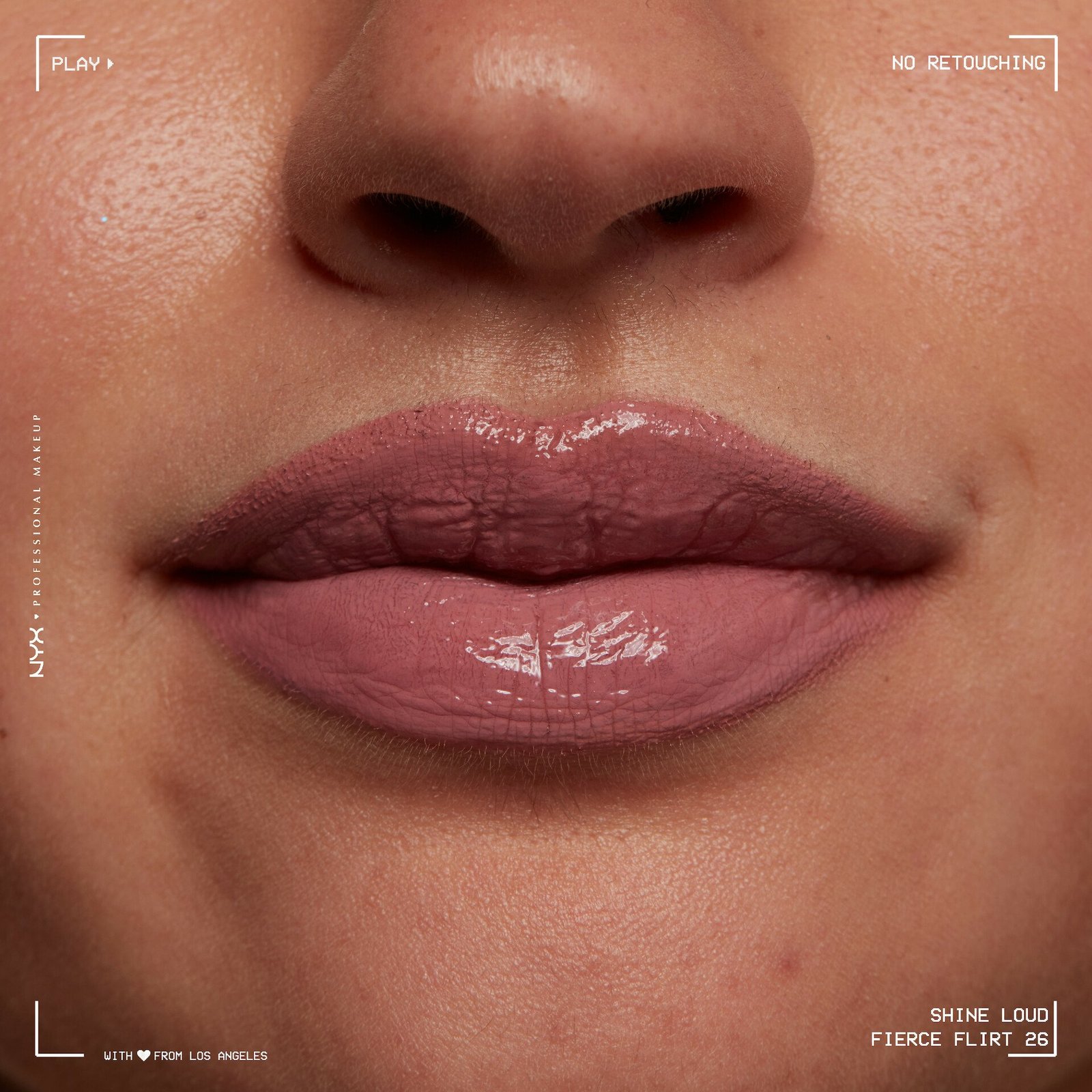 NYX Professional Makeup Shine Loud High Pigment Lip Shine 26 Fierce Flirt 1 st