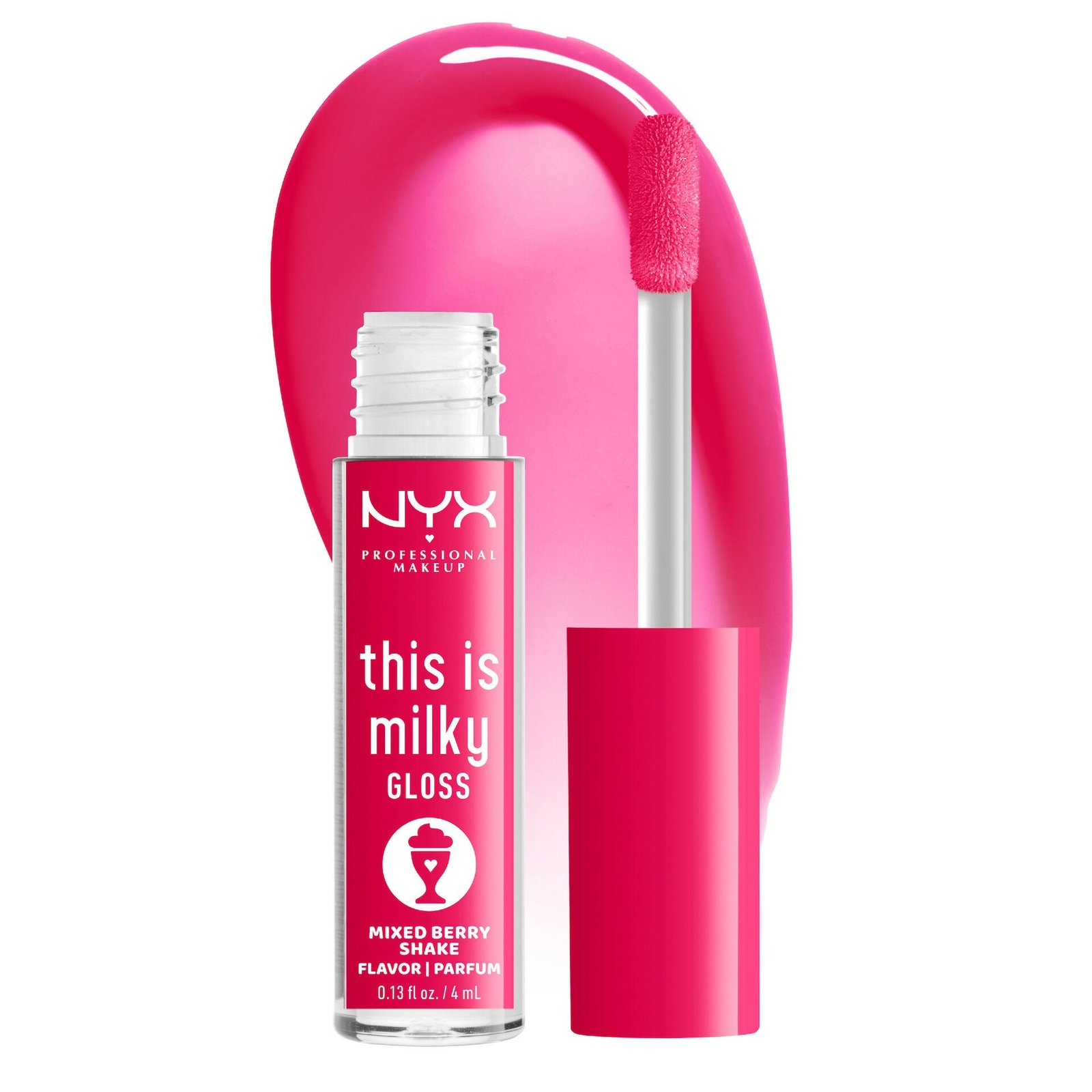 NYX Professional Makeup This Is Milky Gloss 9 Mixed Berry Shake 4 ml