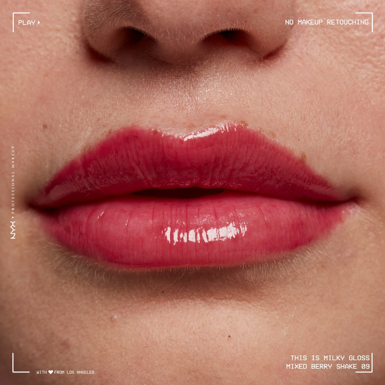 NYX Professional Makeup This Is Milky Gloss 9 Mixed Berry Shake 4 ml