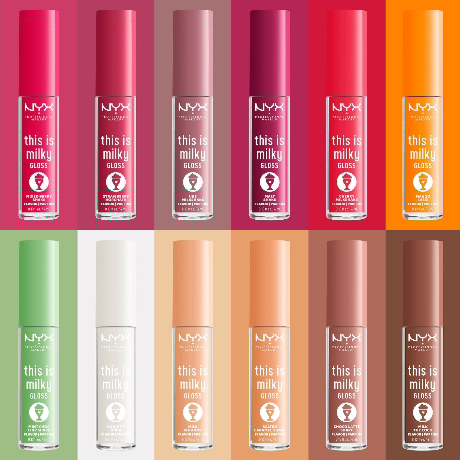 NYX Professional Makeup This Is Milky Gloss 9 Mixed Berry Shake 4 ml