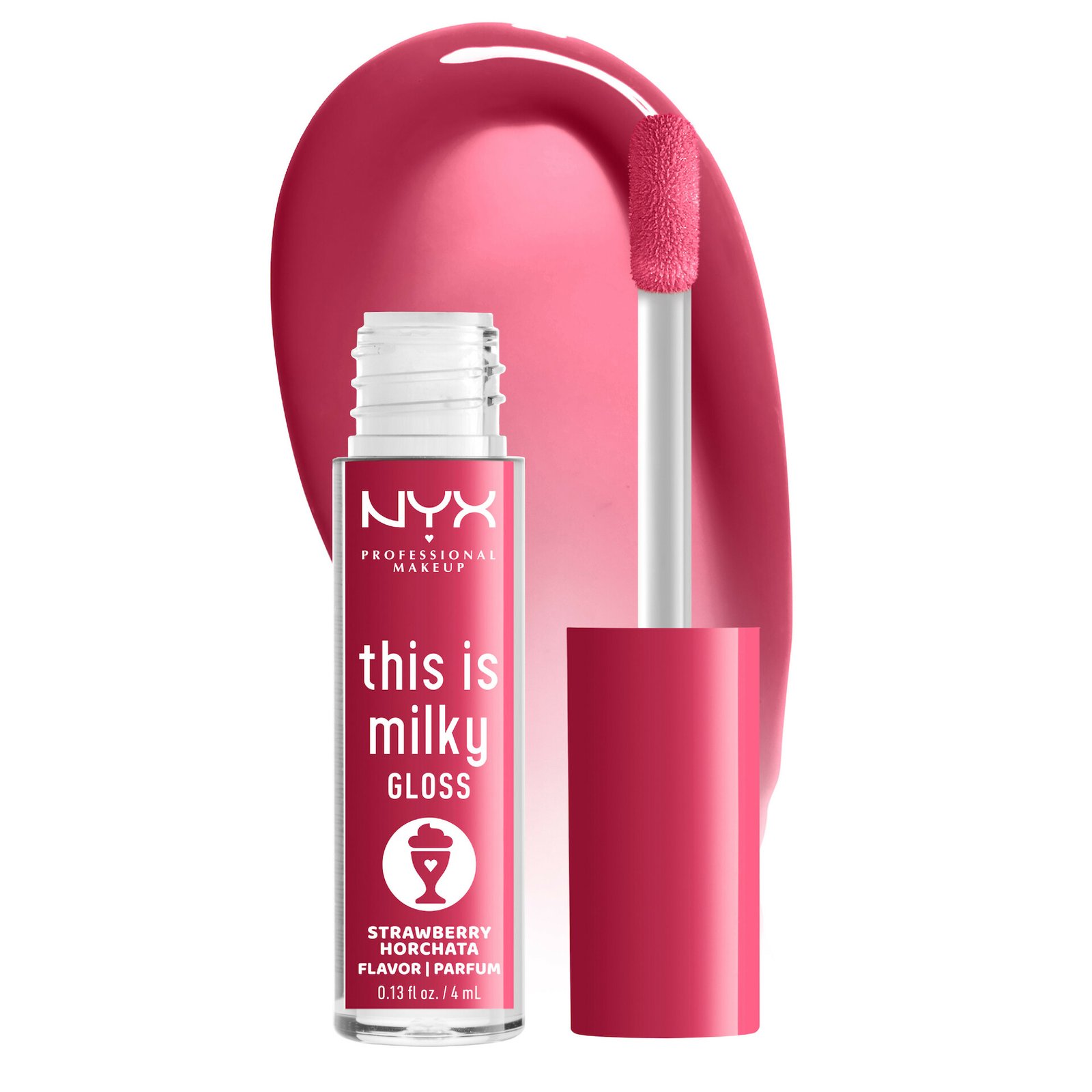 NYX Professional Makeup This Is Milky Gloss 10 Strawberry Horchata 4 ml