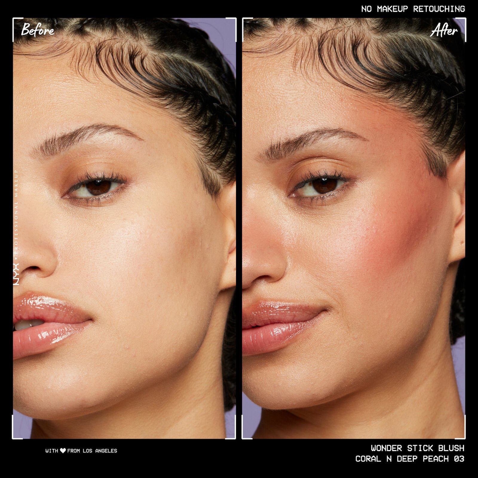 NYX Professional Makeup Wonder Stick Dual-Ended Cream Blush Stick 3 Coral N Deep Peach 1 st
