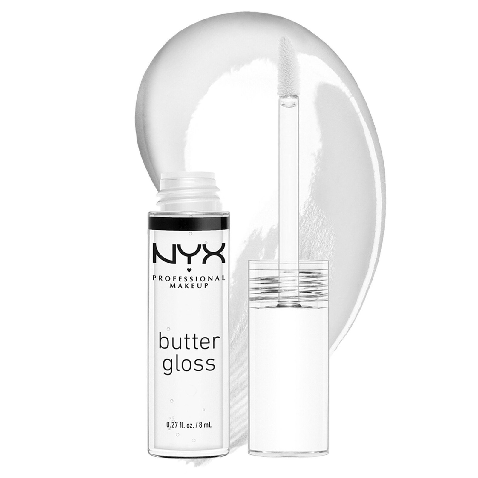 NYX Professional Makeup Butter Lip Gloss 54 Sugar Glass 8 ml