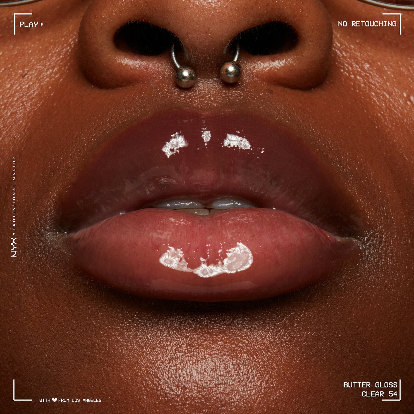 NYX Professional Makeup Butter Lip Gloss 54 Sugar Glass 8 ml