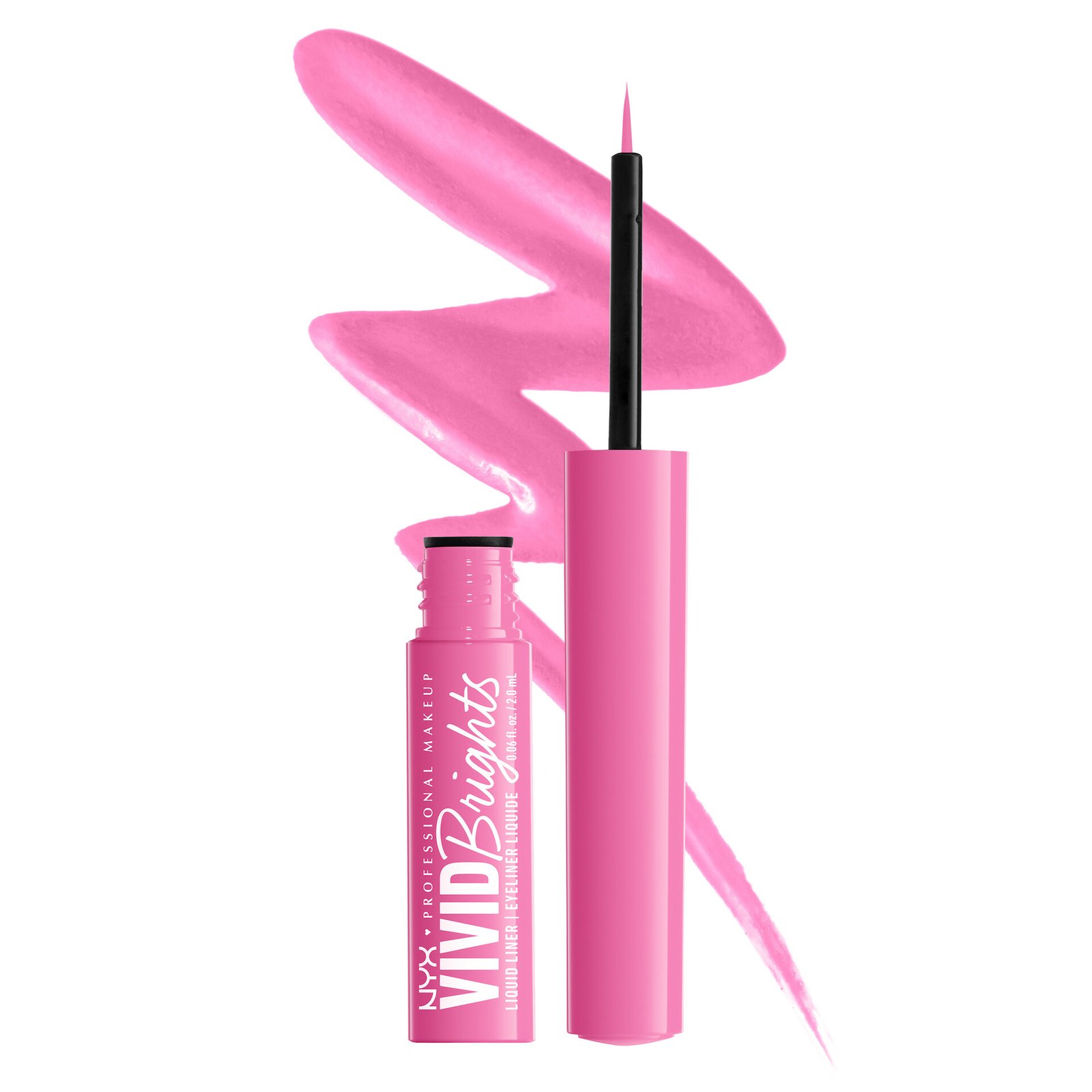 NYX Professional Makeup Vivid Bright Liquid Liner 08 Dont Pink Twice 2 ml